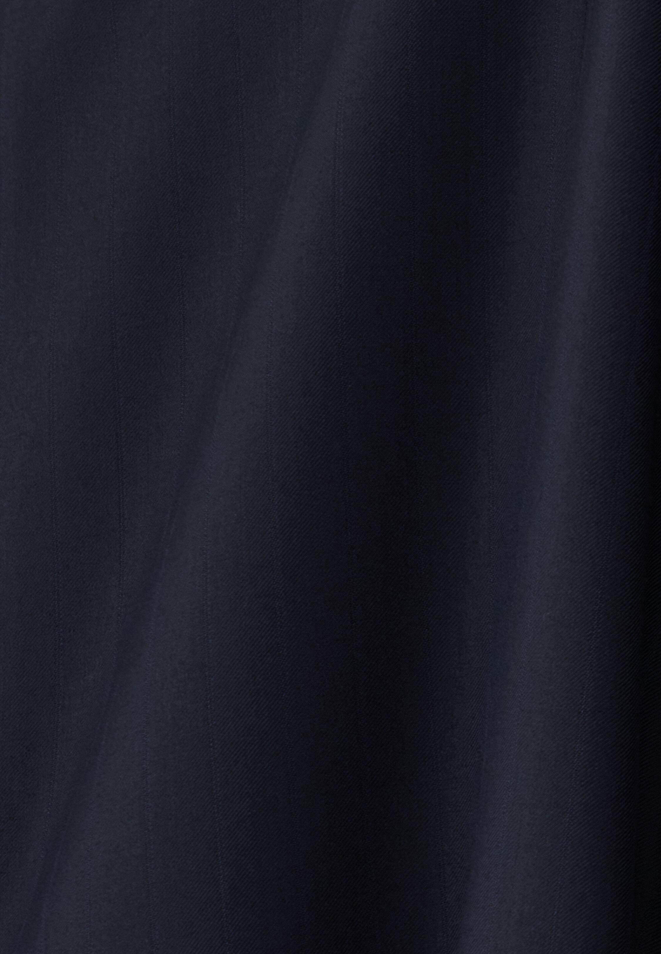 بدلة من صوف S130 بنقشة خطوط رفيعة أزرق كحلي, Navy blue, large image number 3