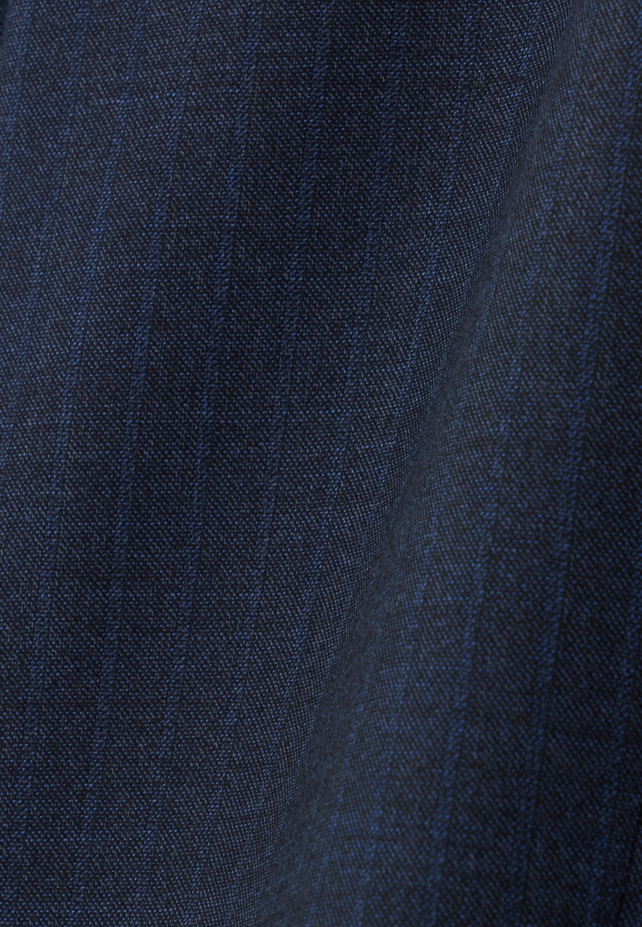 Suit in Super 130 Wool Pinstripe, Blue, Blue, large image number 4