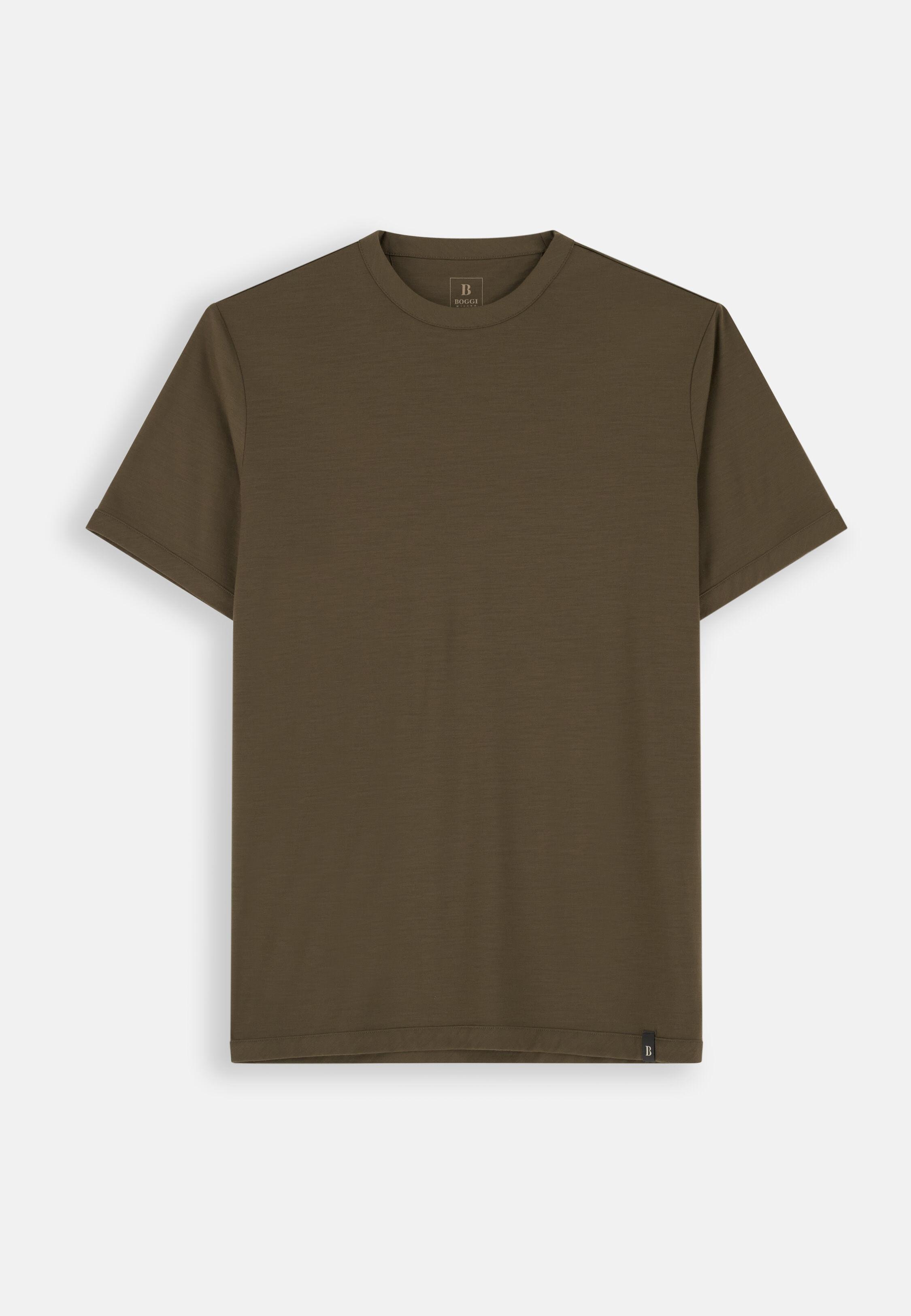 تي شيرت من جيرسيه الصوف Wooltech تاوب, Taupe, large image number 3