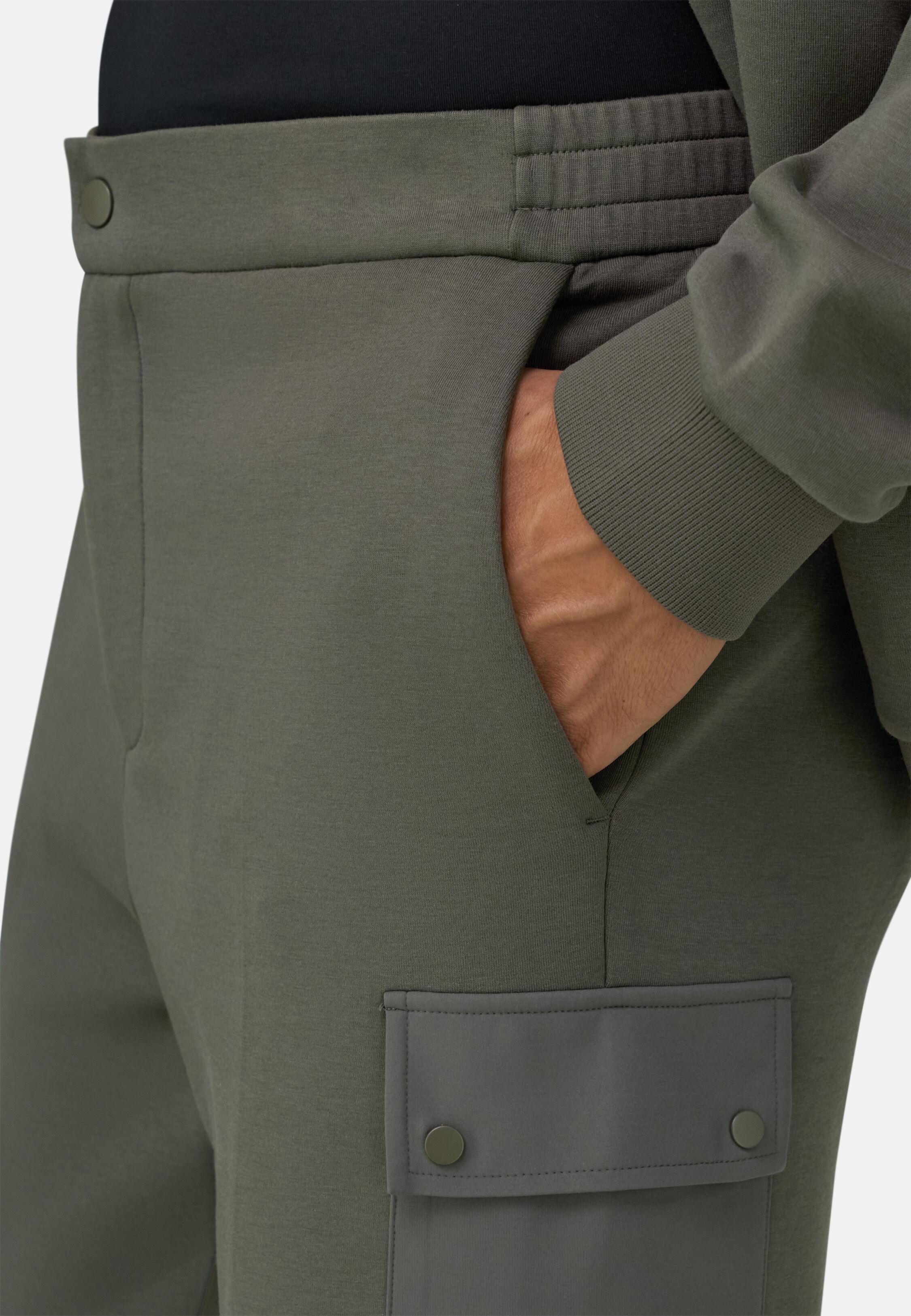 بنطال جوغر من مزيج القطن سكوبا B Tech أخضر عسكري, Military Green, large image number 1