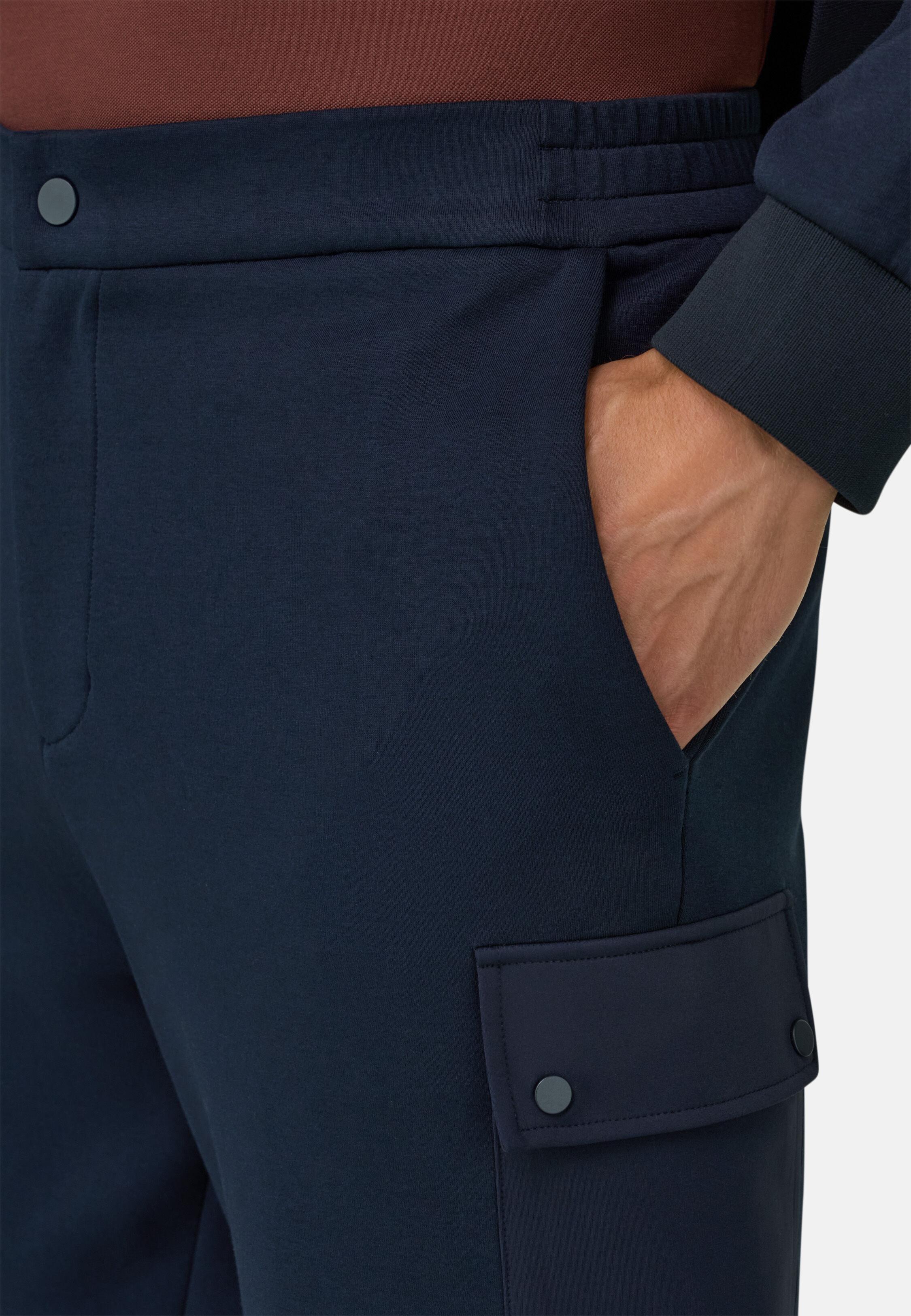 بنطال جوغر من مزيج القطن سكوبا B Tech أزرق كحلي, Navy blue, medium
