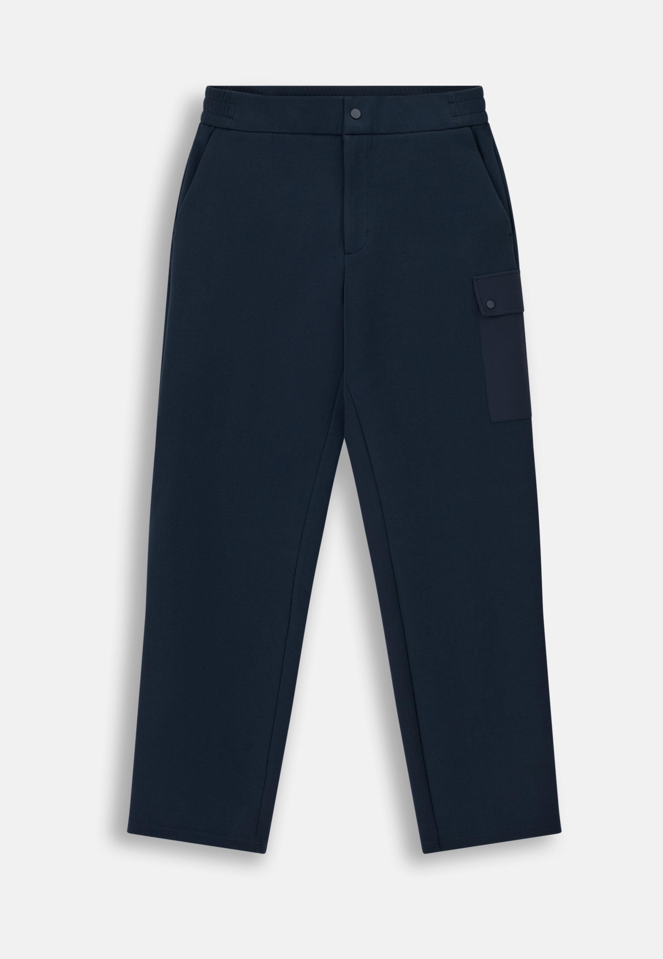 بنطال جوغر من مزيج القطن سكوبا B Tech أزرق كحلي, Navy blue, large image number 4