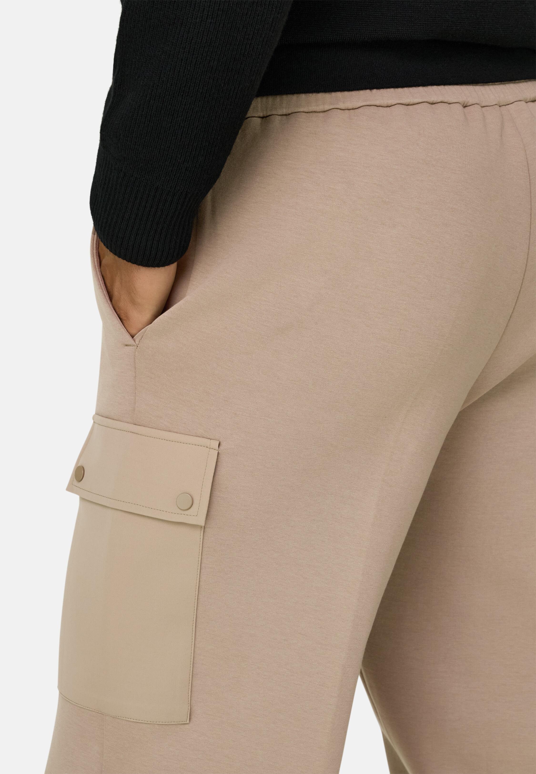Joggers in Cotton Blend Scuba B Tech Camel, 3901_CAML, medium
