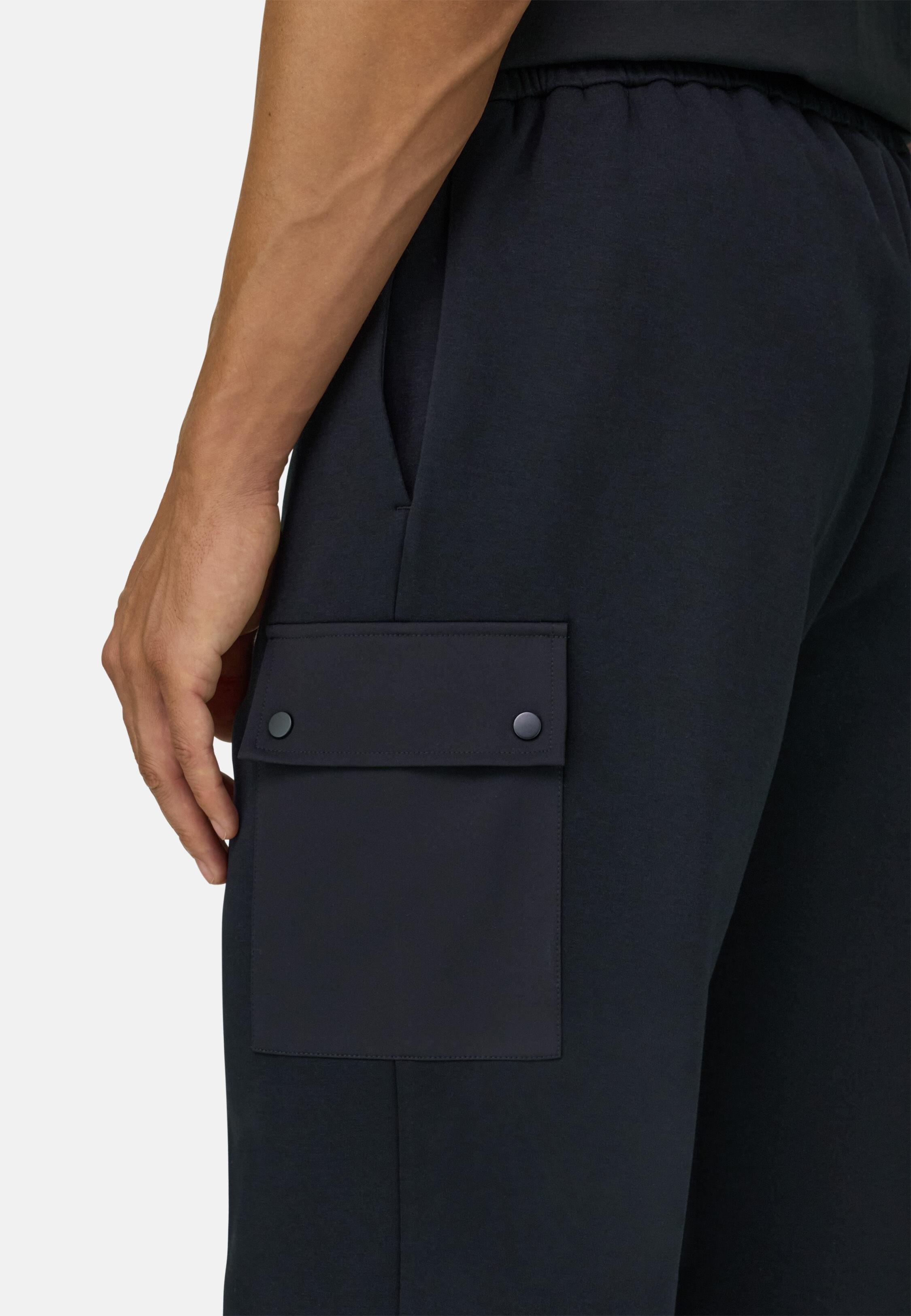 بنطال جوغر من مزيج القطن سكوبا B Tech أسود, Black, large image number 1