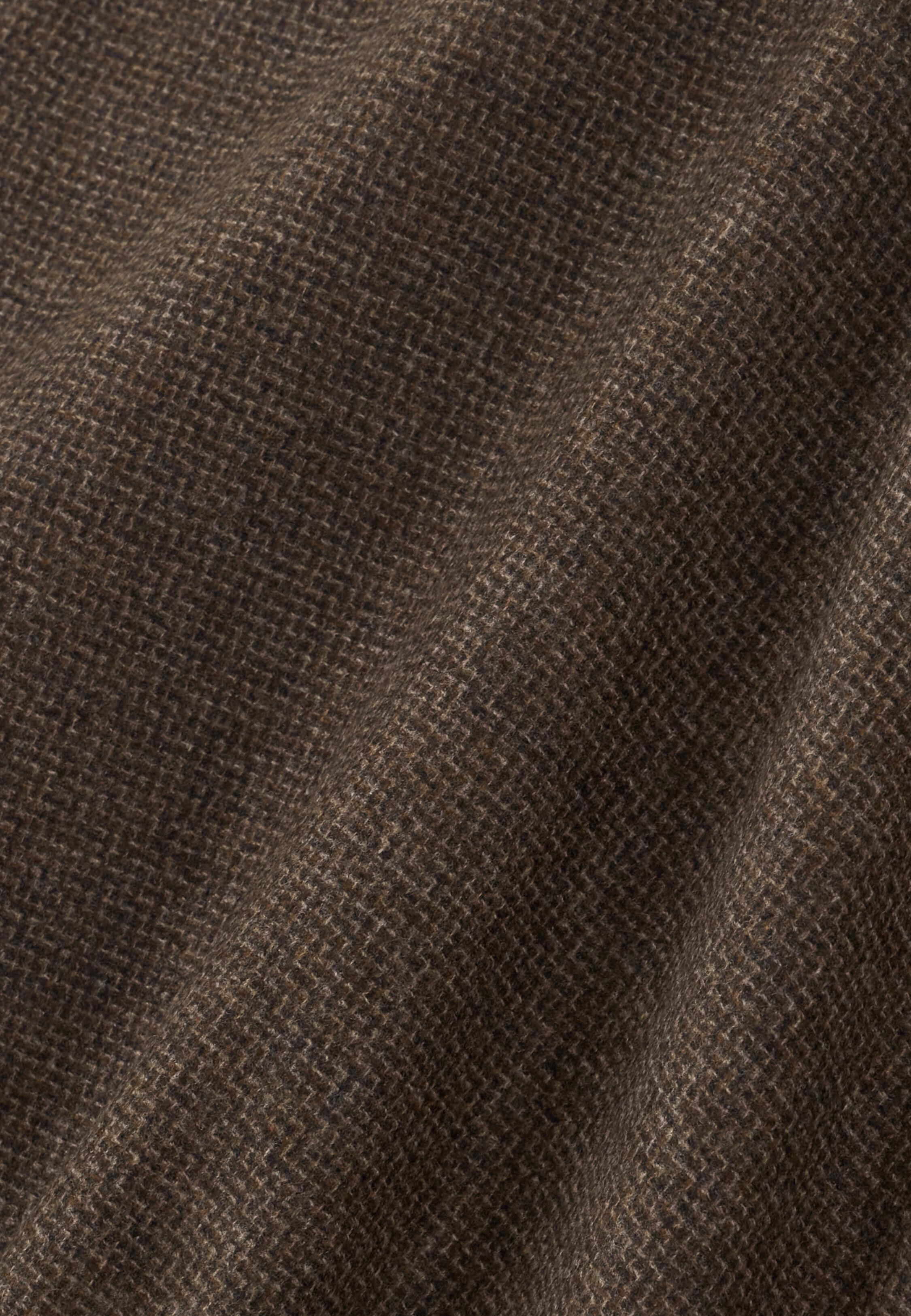 Blazer Micro Patterned Wool Cashmere, Brown, Brown, large image number 3