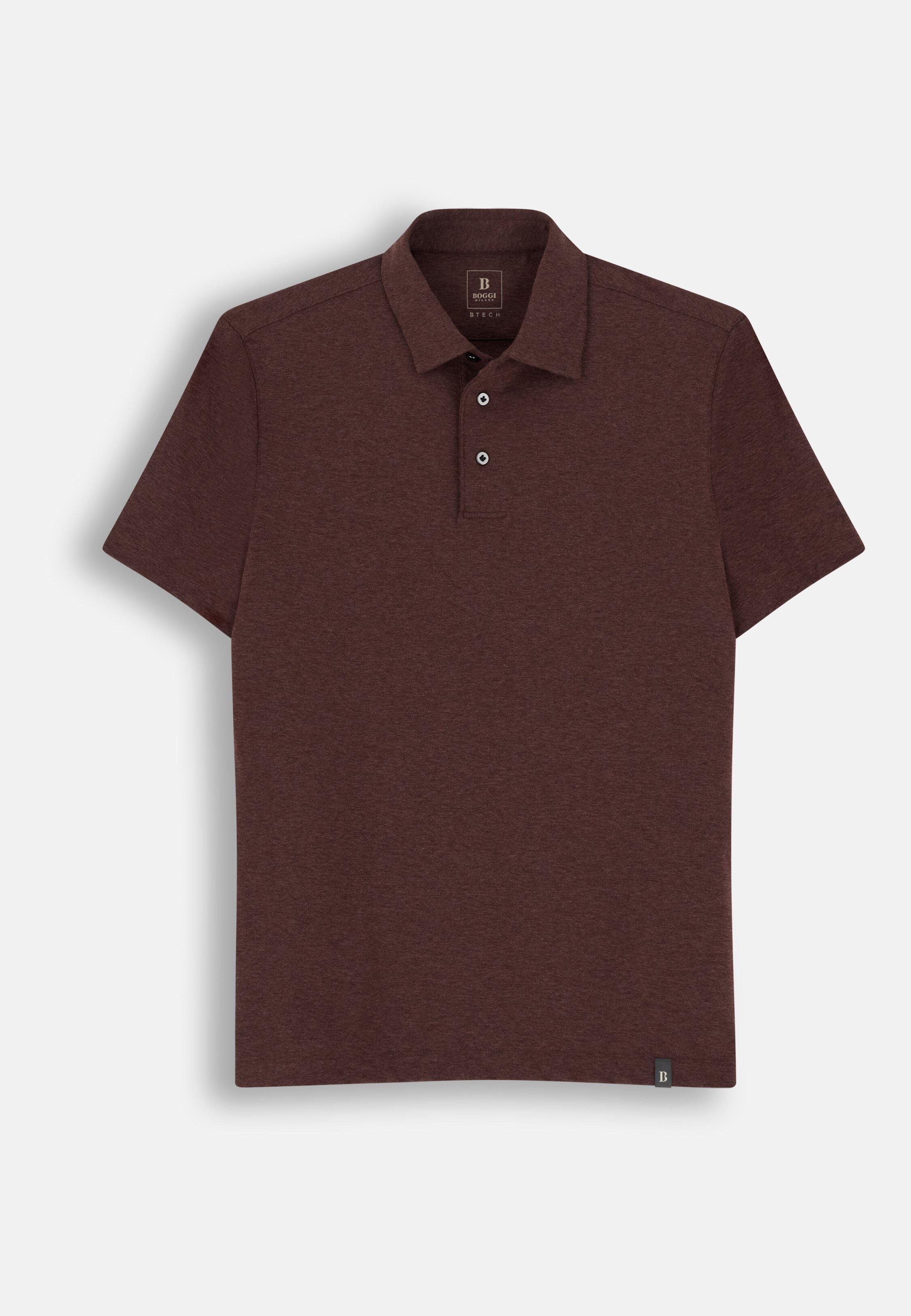 Polo in Piqu&eacute; Cotton Blend B Tech Rot, Rot, large image number 3
