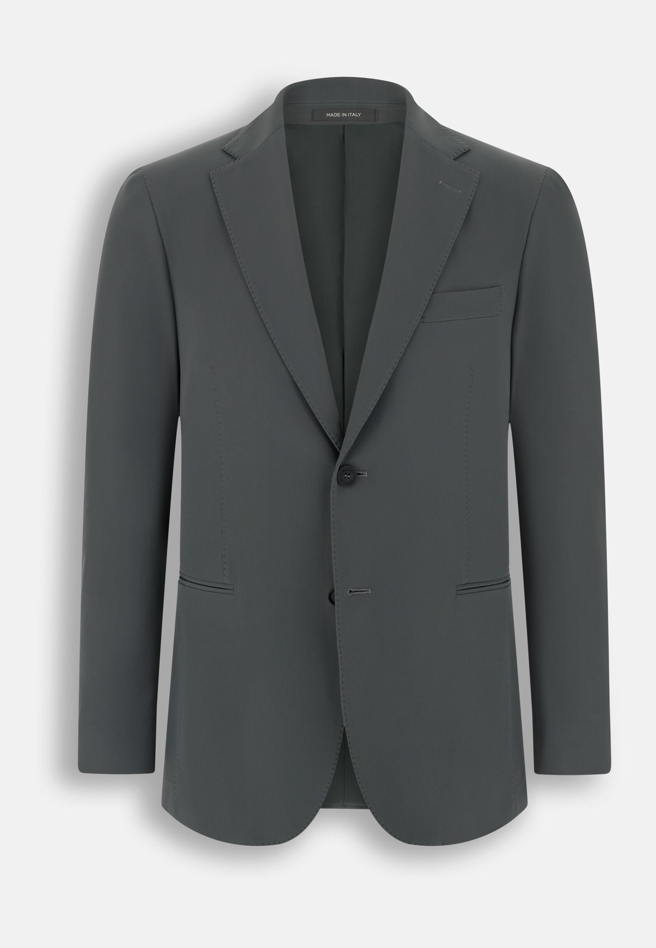 Blazer in Stretch Nylon Cannet&eacute; B Tech Grey, Grey, large image number 4