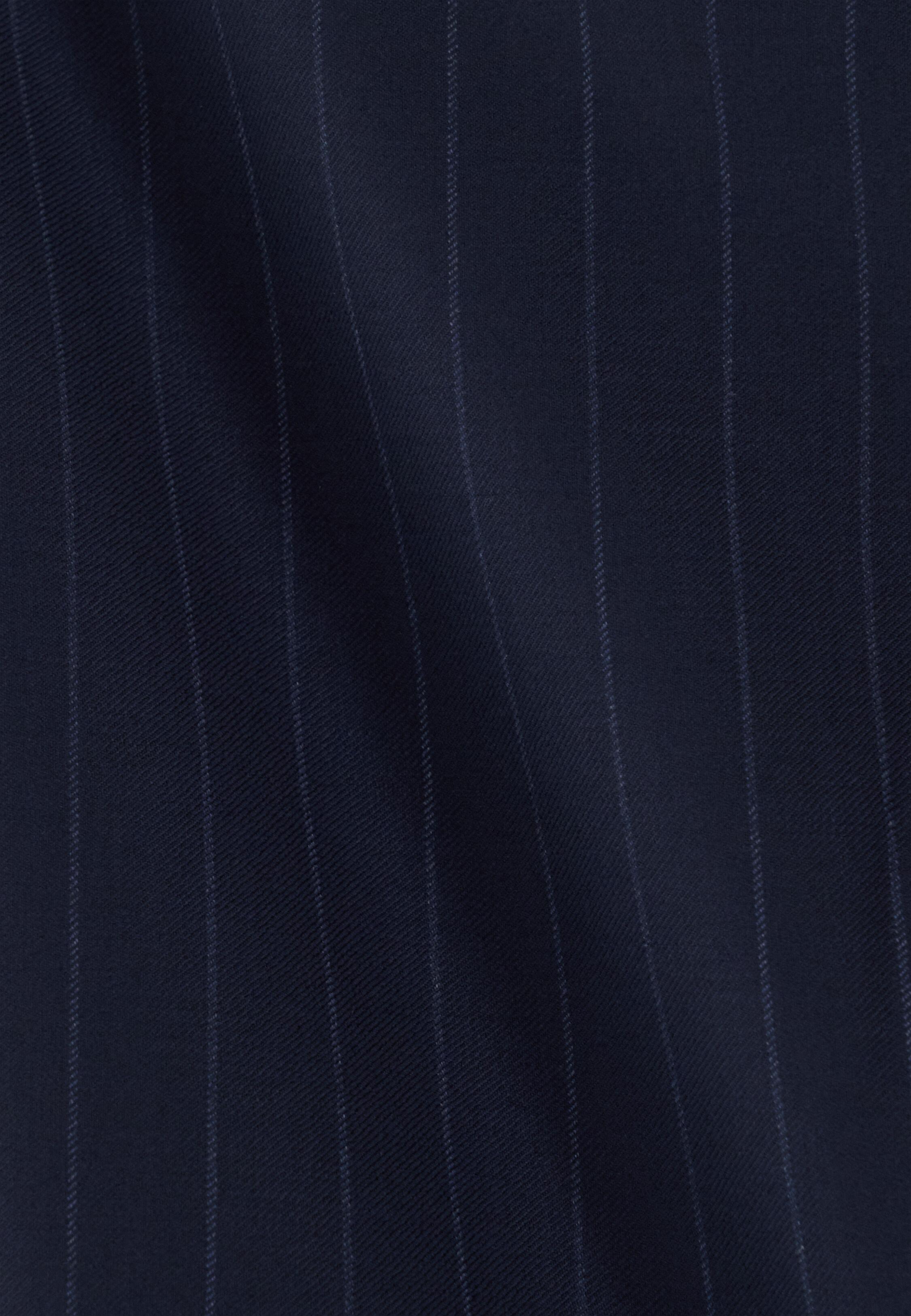بدلة بنقشة الخطوط الرفيعة من صوف S130, Blue, large image number 3