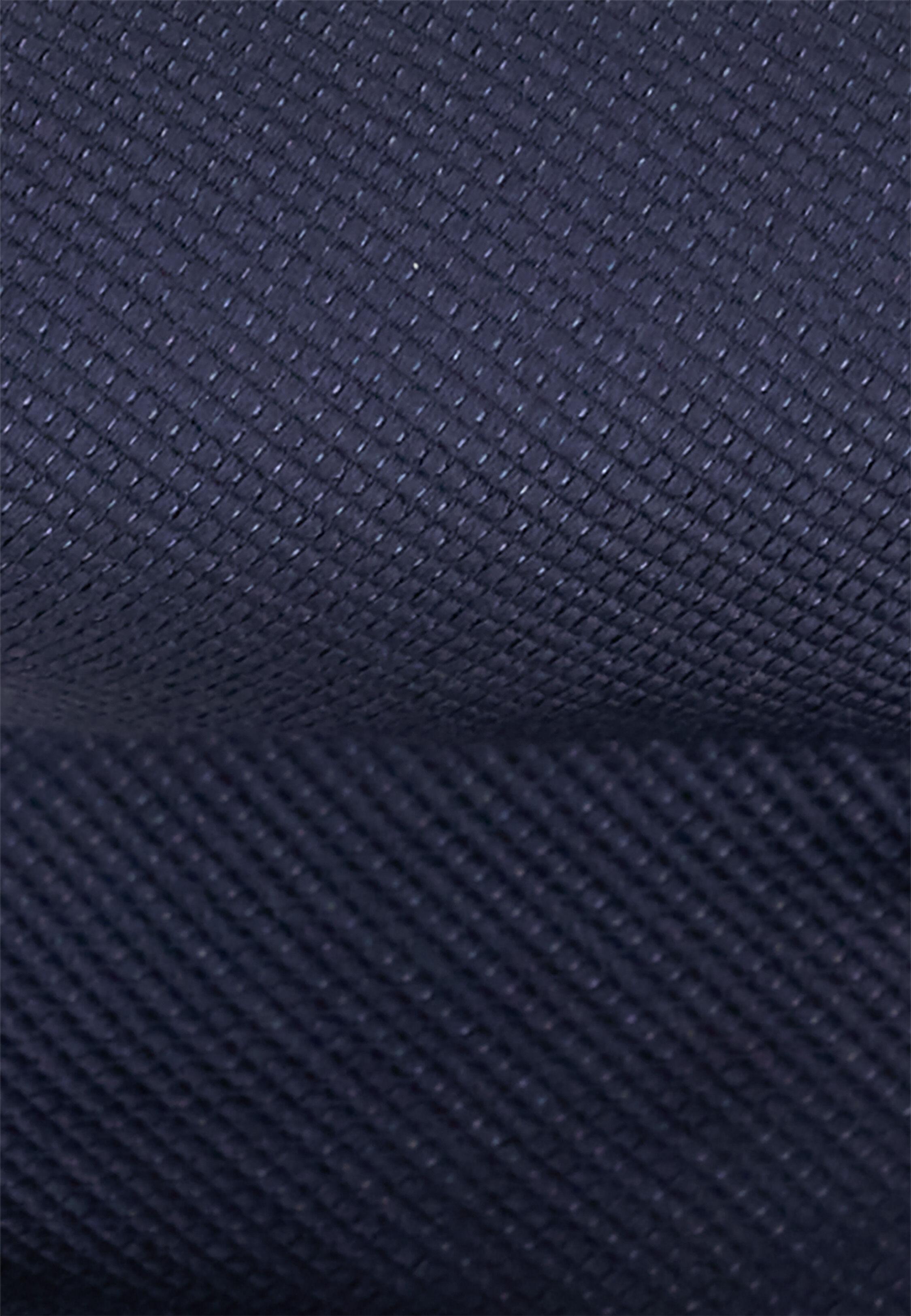 ربطة عنق حريرية بنقشة جاكار معززة, Navy blue, medium