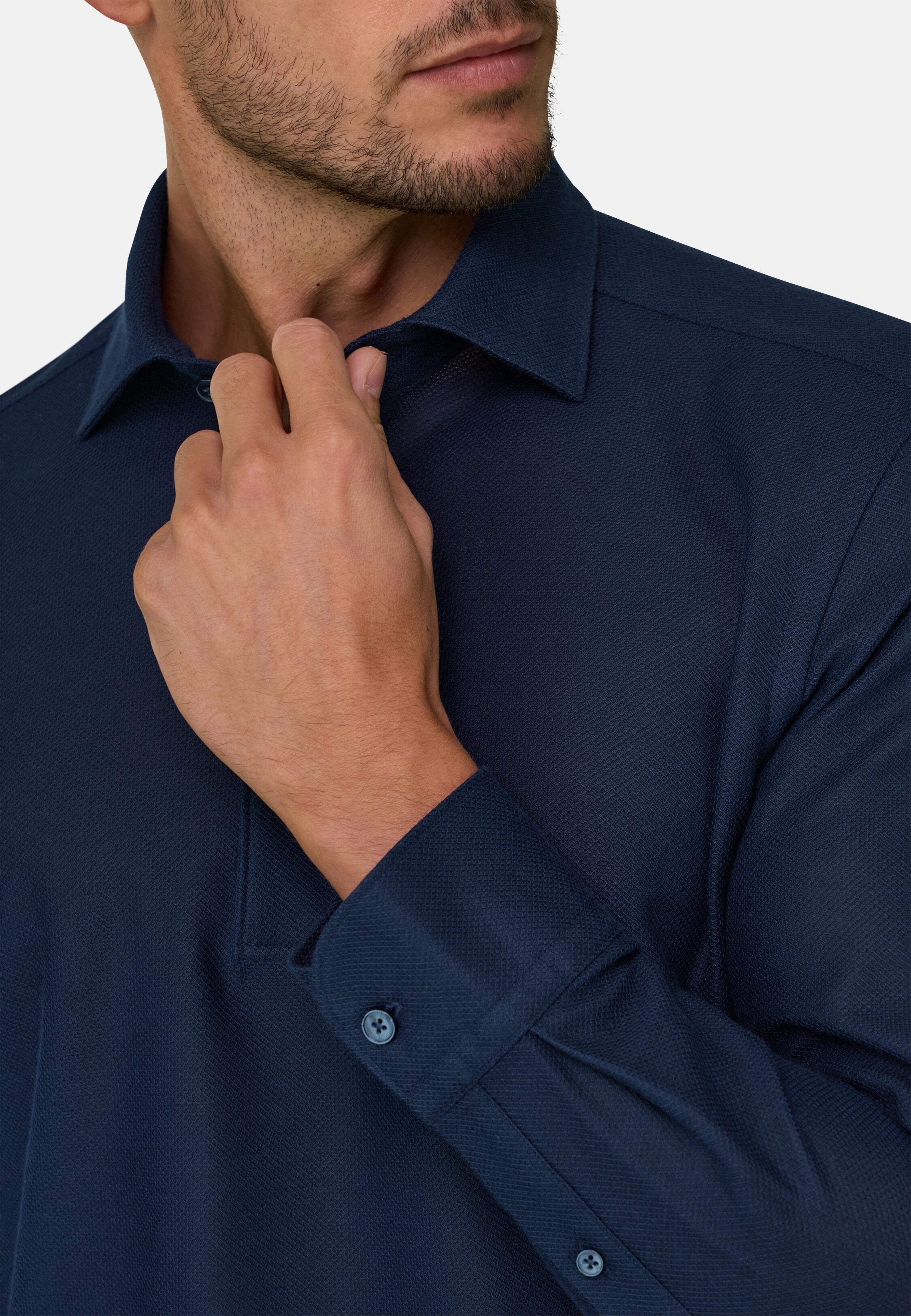 ساكورا | بولو من جيرسيه ياباني أزرق كحلي داكن, DARK NAVY, large image number 2
