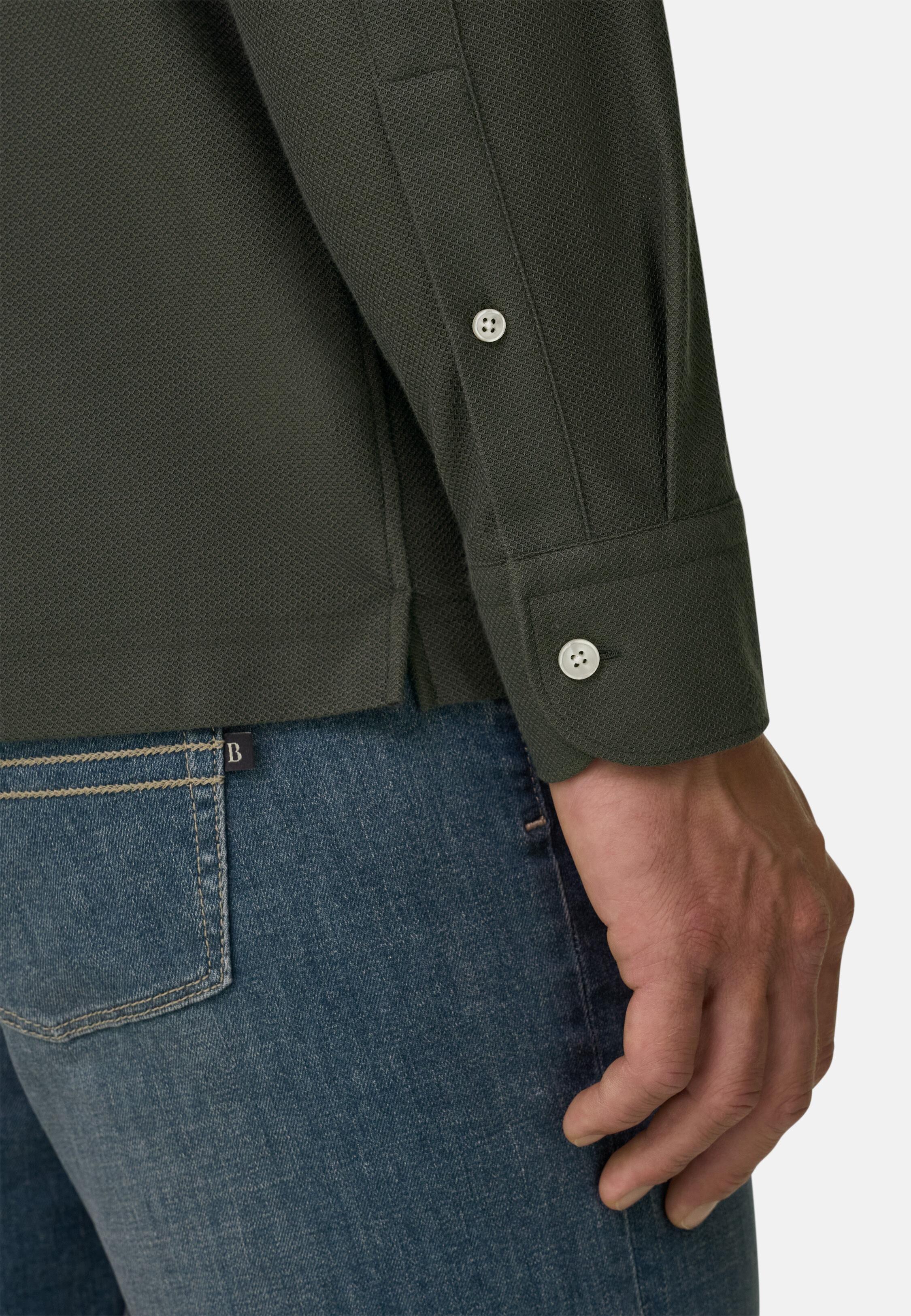 ساكورا | بولو من جيرسيه ياباني أخضر عسكري, Military Green, medium