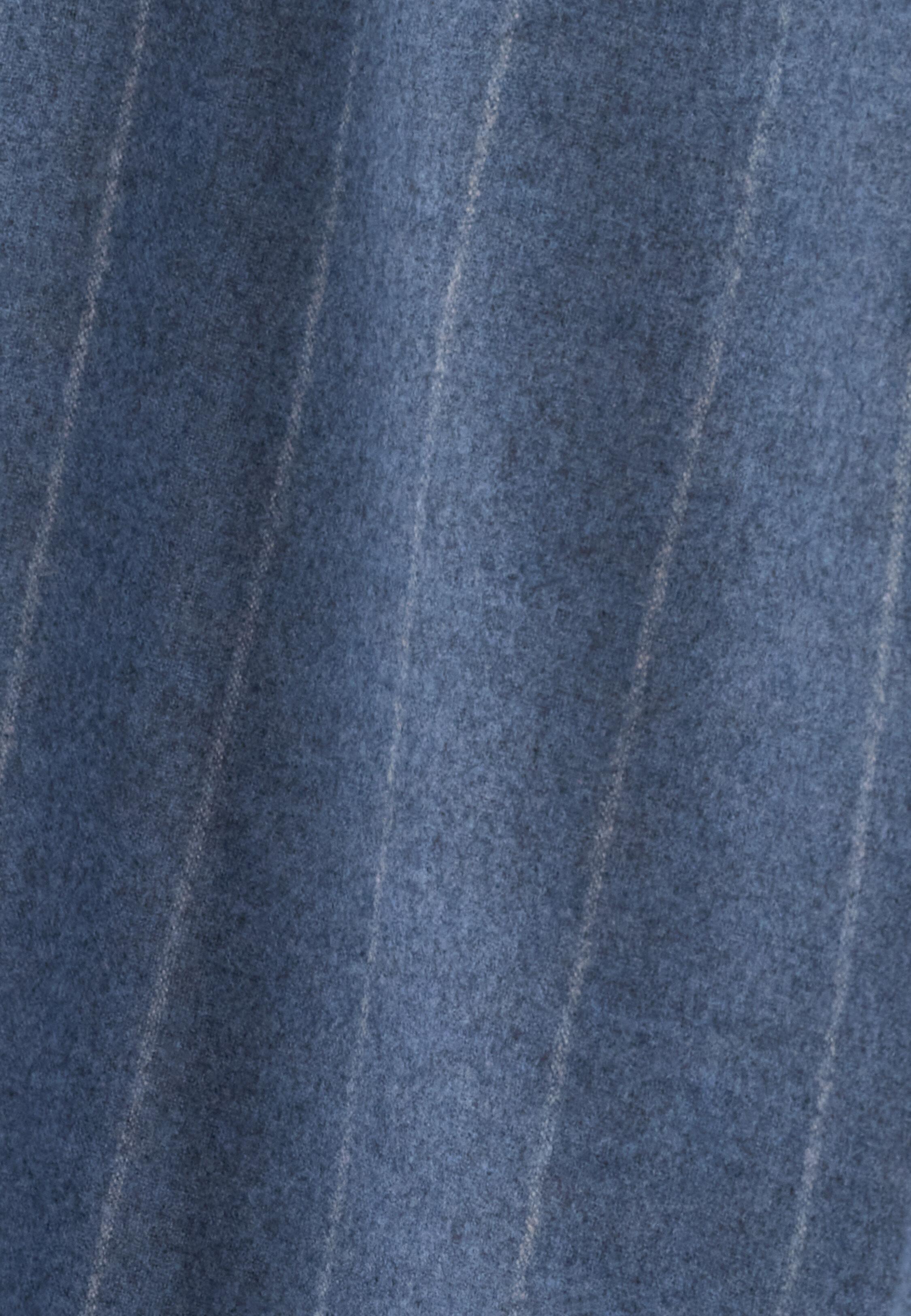 Blazer In Wool Silk Pinstripe Blue, Light Blue, medium