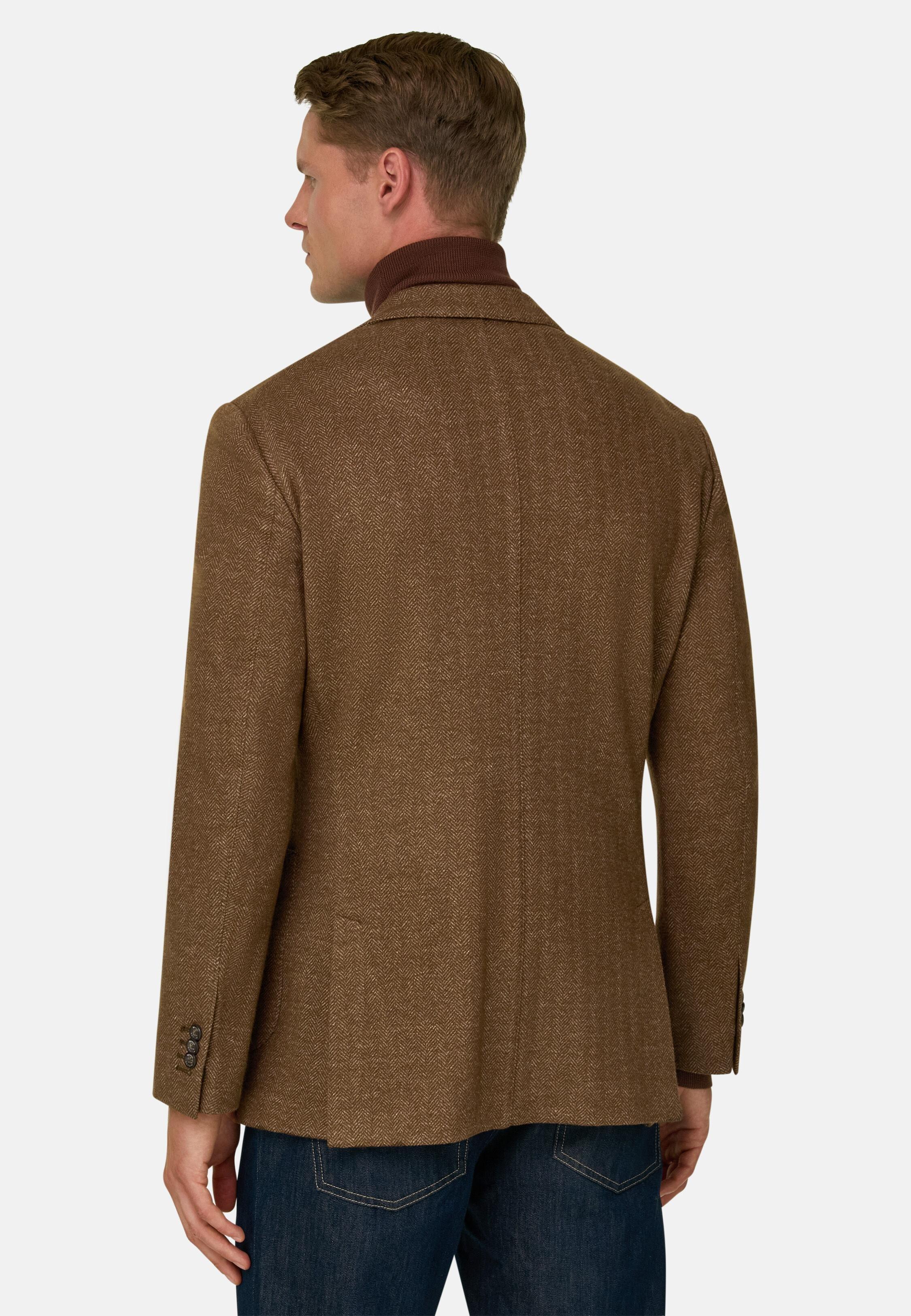 Blazer Herringbone Cotton Blend B Jersey Rot, Rot, large image number 2