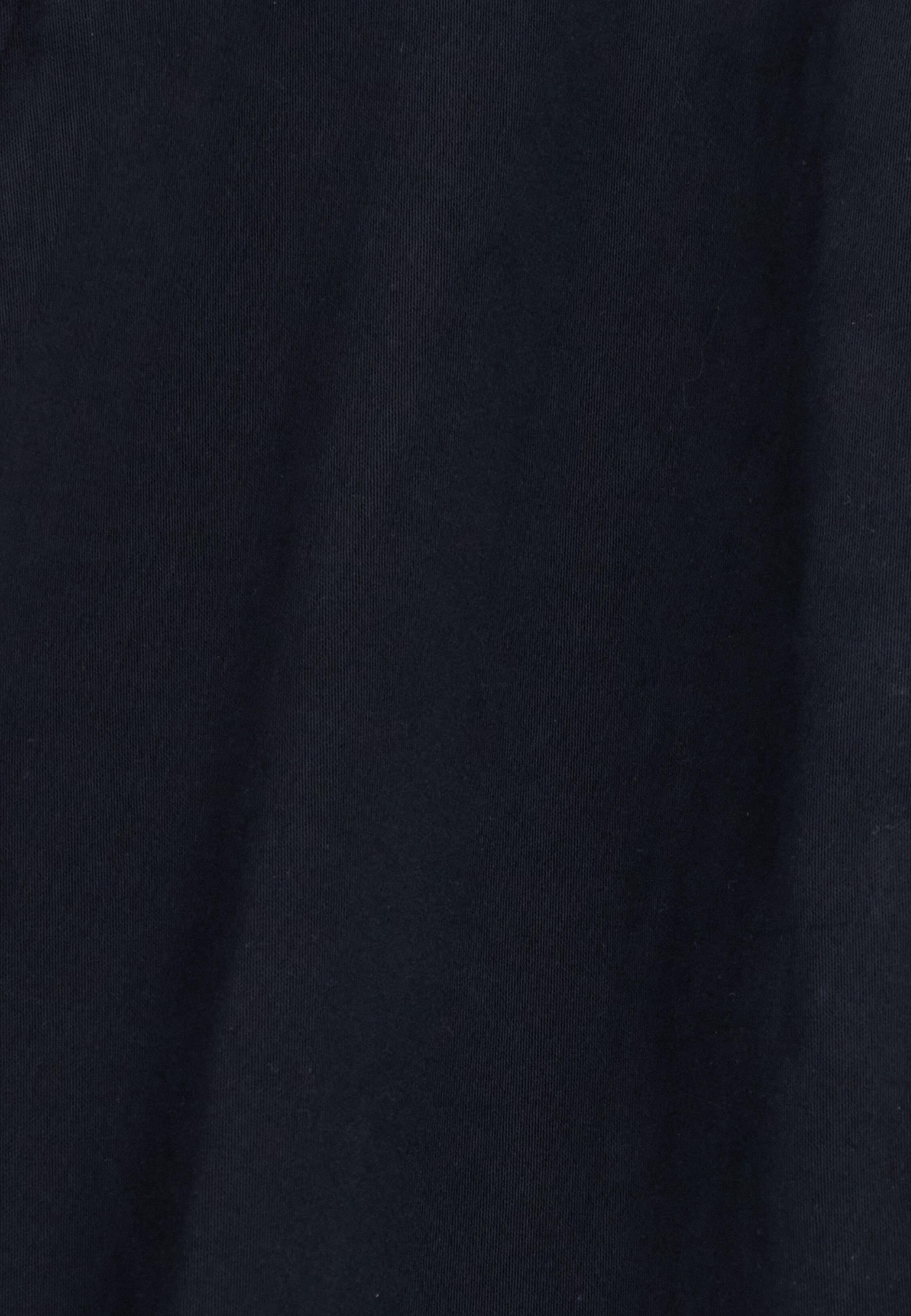 Trousers in Stretch Cotton, Navy Blue, Navy blue, medium