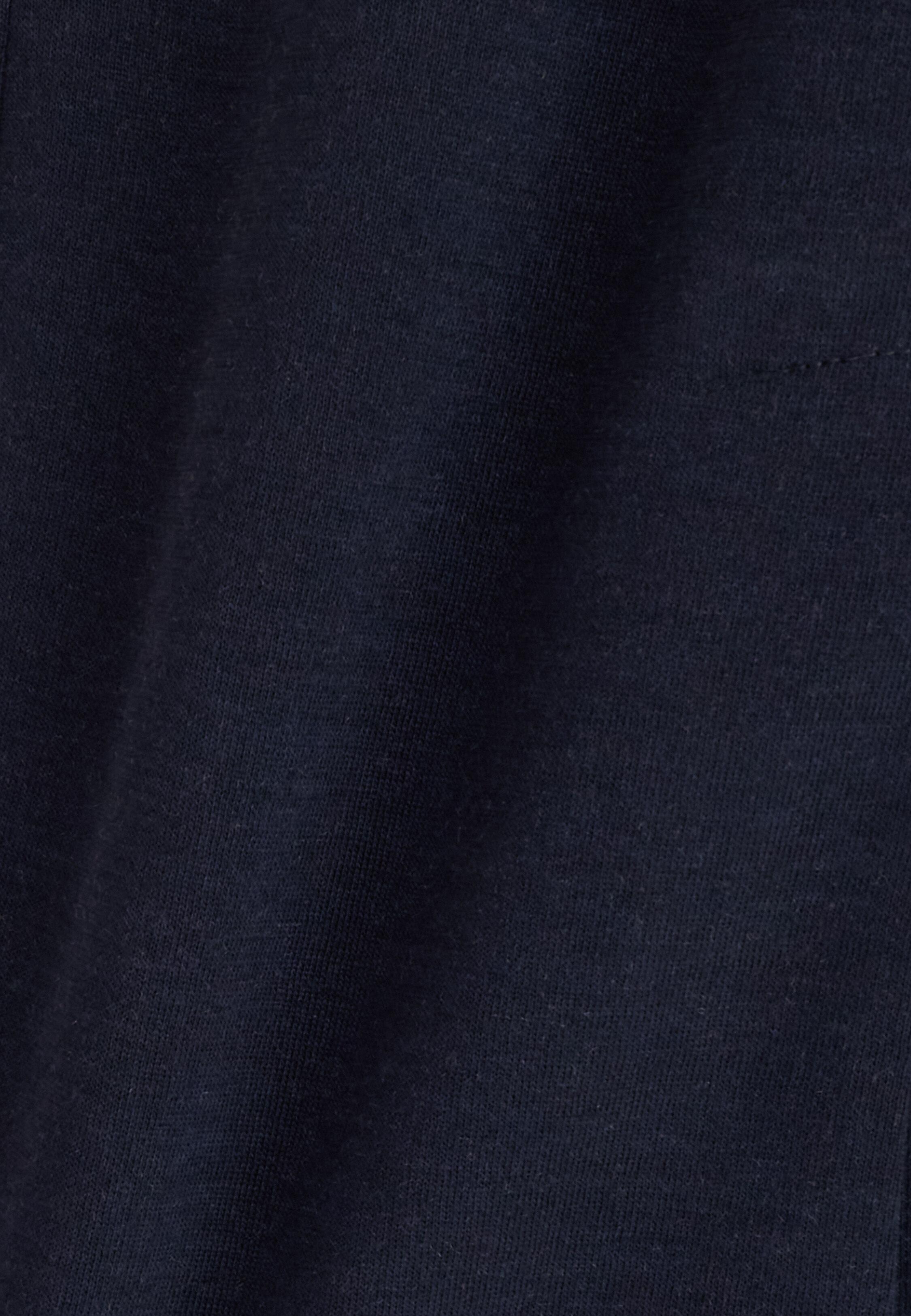 Brooklyn | Double-Breasted Blazer in Wool Blend B Jersey, Navy Blue, Navy blue, medium