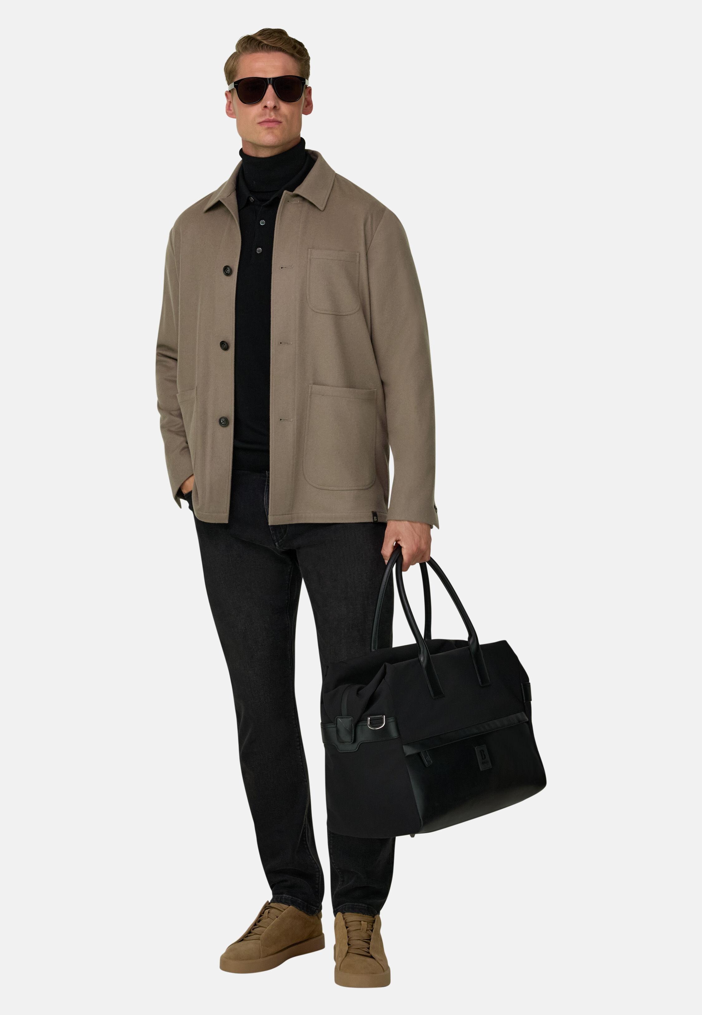 Trade | Shacket in Cashmere Mud, Mud, large image number 0