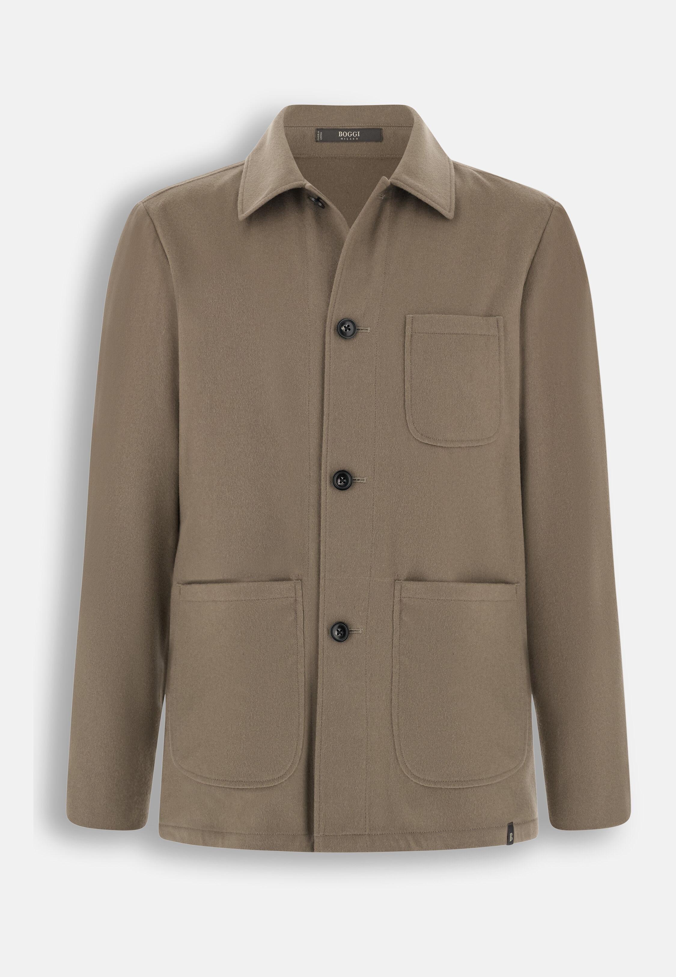 Trade | Shacket in Cashmere Mud, Mud, large image number 4
