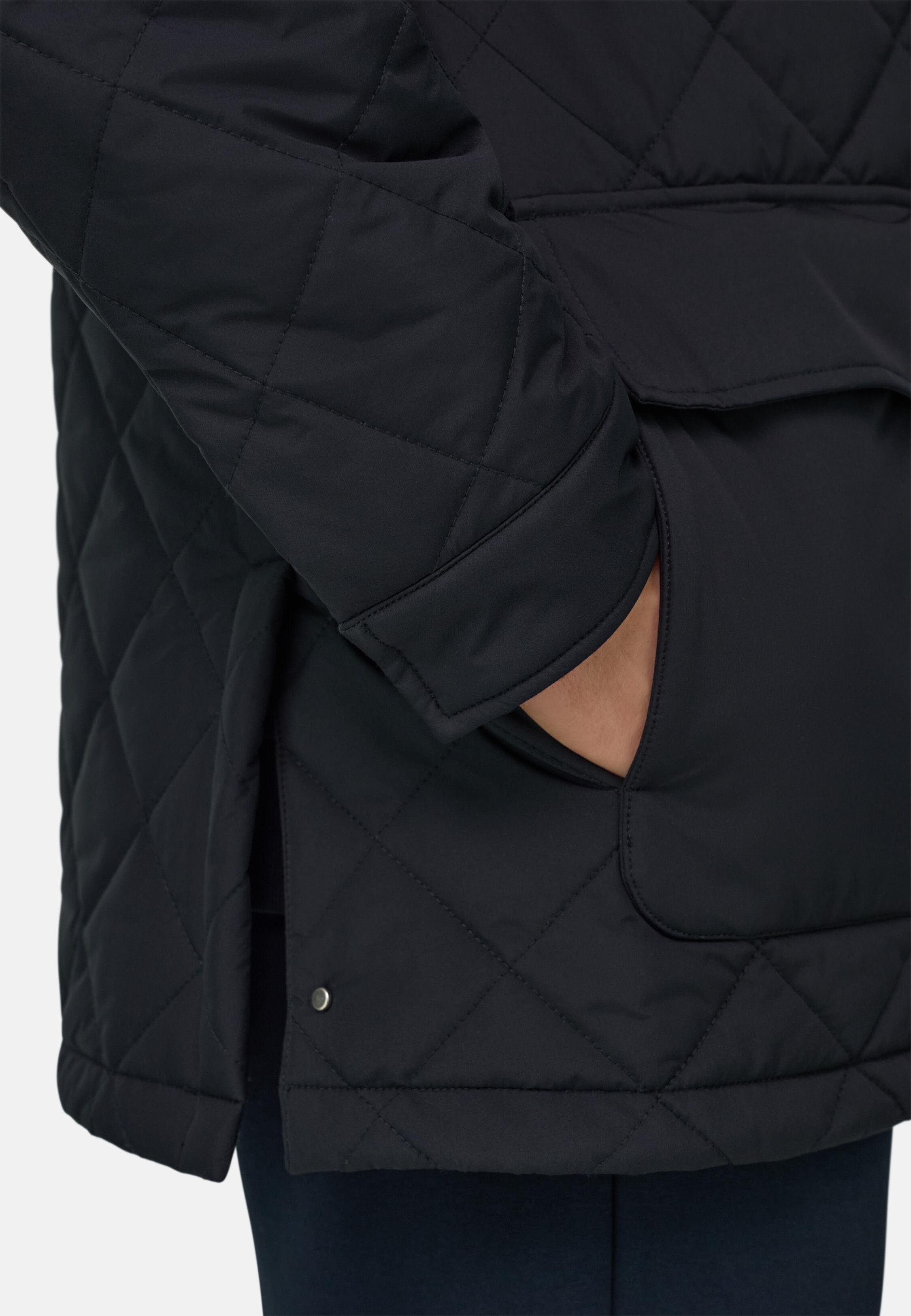 معطف بحار مبطن من قماش تقني أزرق كحلي, Navy blue, large image number 3