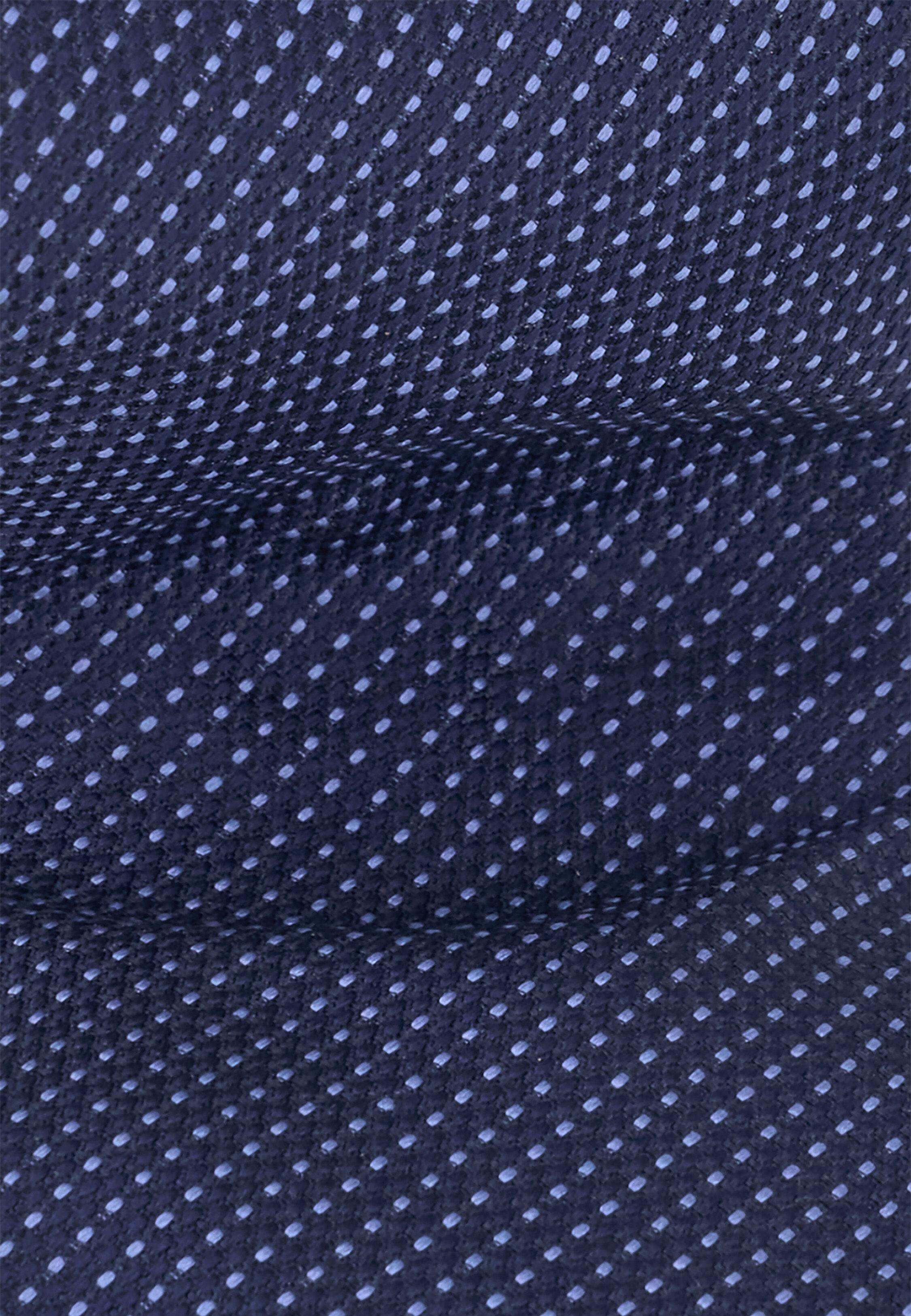 Tie Micro Polka Dot Pattern in Jacquard Silk, Blue, Blue, large image number 2