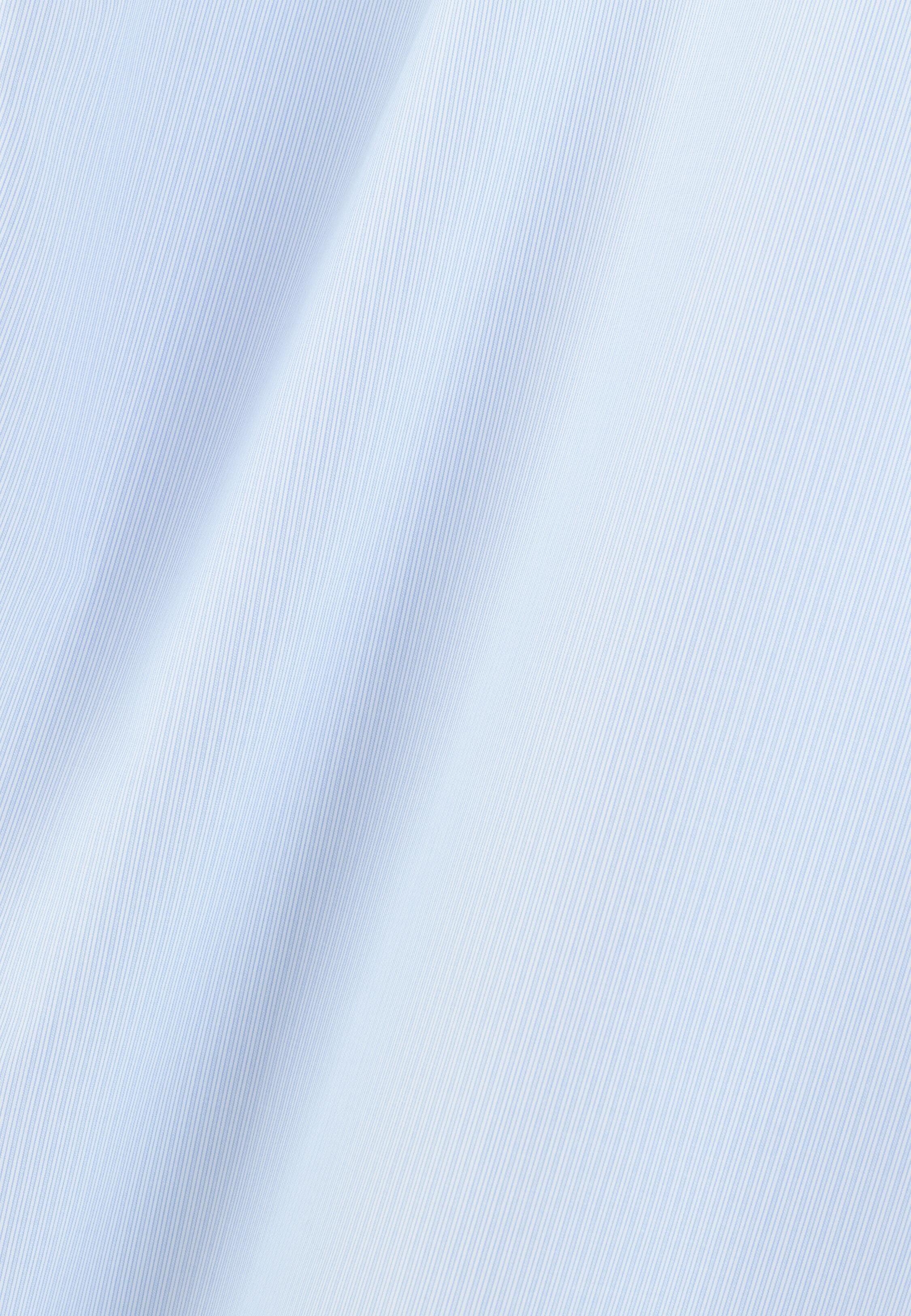 Striped Cotton Slim Fit Shirt Light Blue, Light Blue, medium