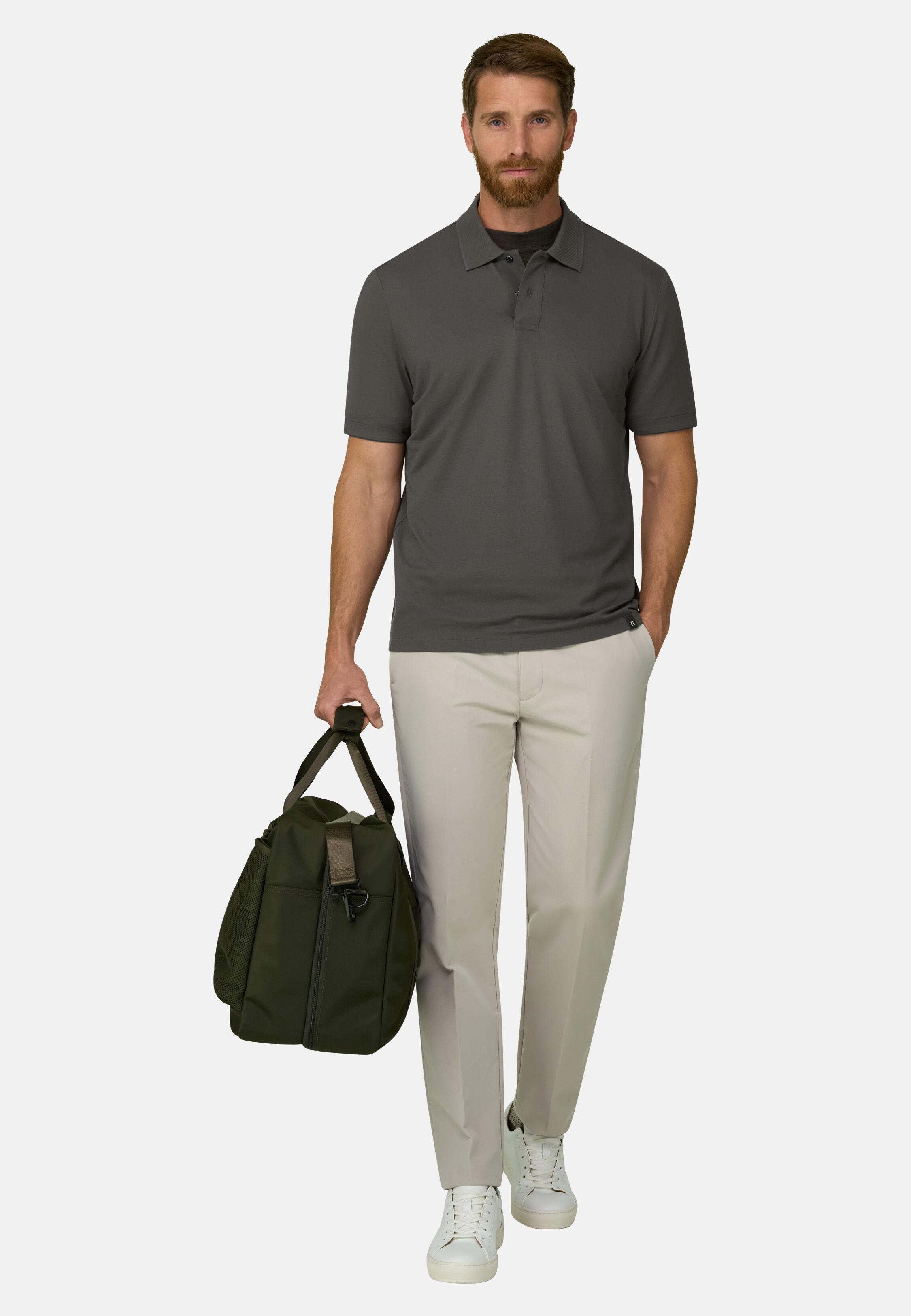 بولو من مزيج القطن المطاطي بيكيه Cool Jade-Fresh أخضر عسكري, Military Green, medium