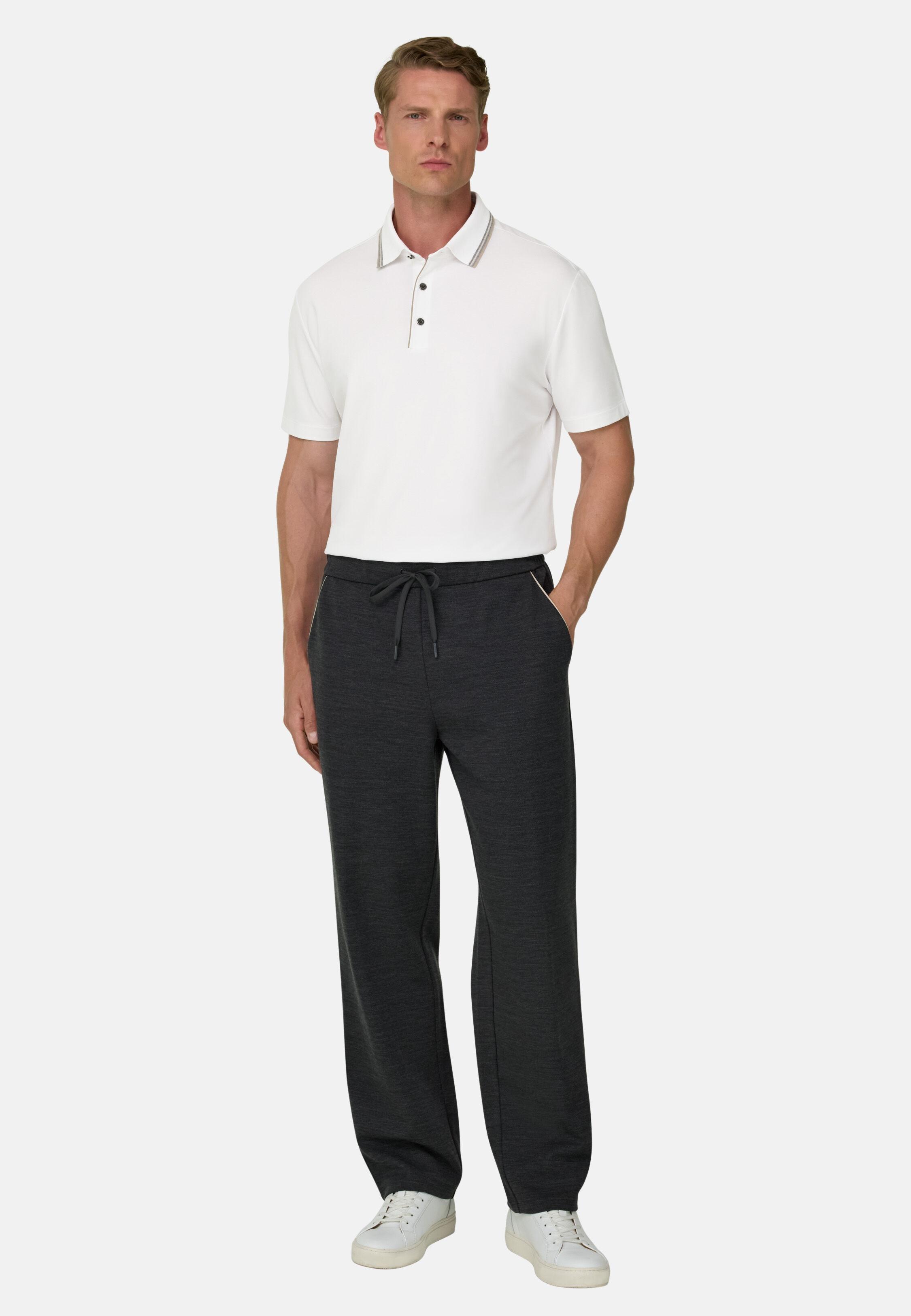 بولو من مزيج القطن المطاطي بيكيه Cool Jade-Fresh أبيض, White, medium