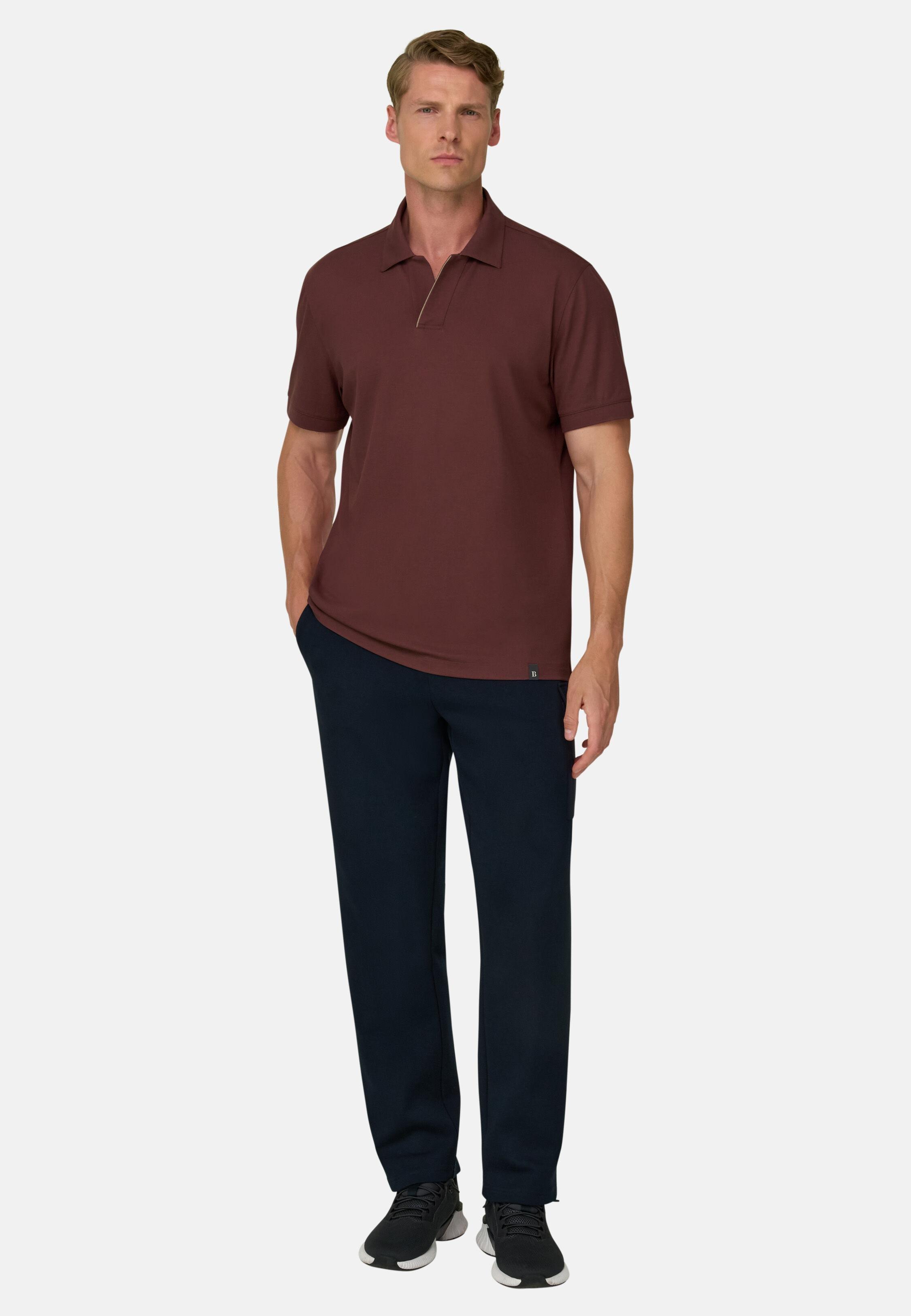 بولو من مزيج القطن المطاطي بيكيه Cool Jade-Fresh أحمر, Rot, medium