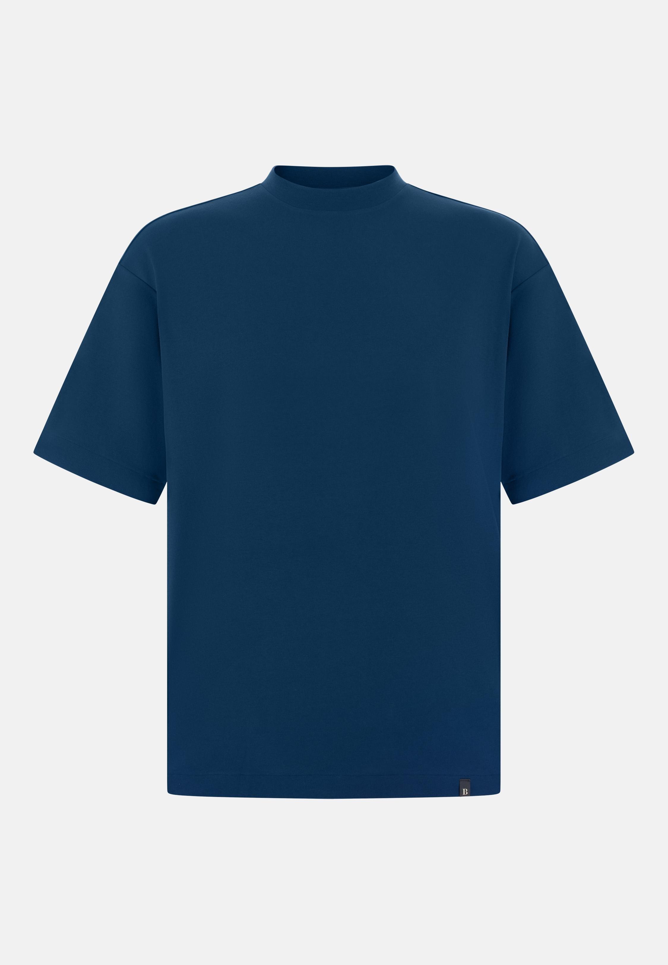 T-Shirt With S. Cafe Yarn Blue, Air-blue, large image number 3