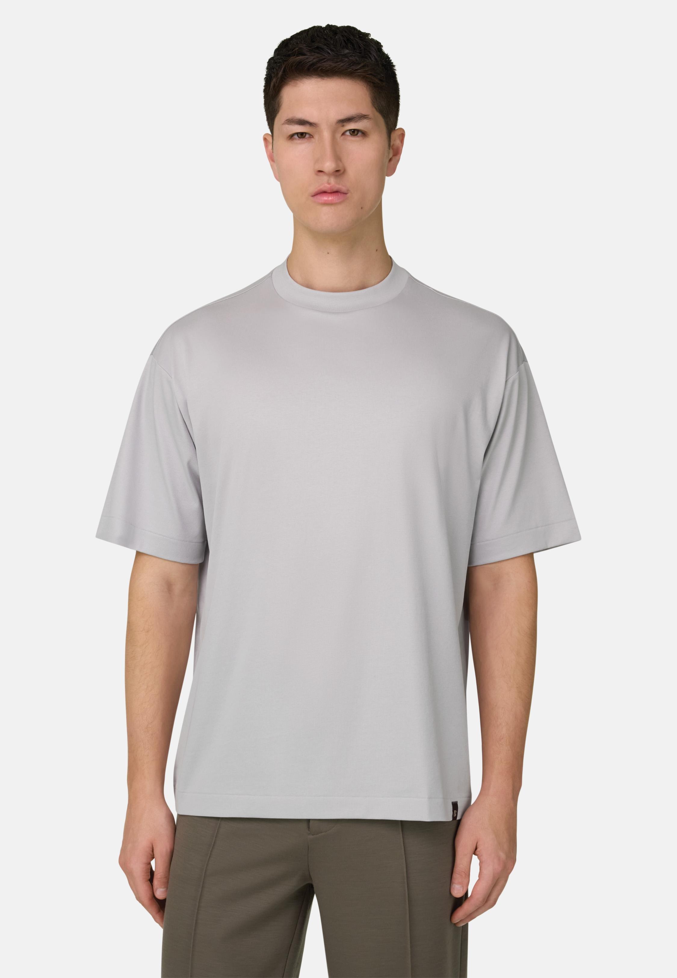 T-Shirt With S. Cafe Yarn White, Ice, large image number 0