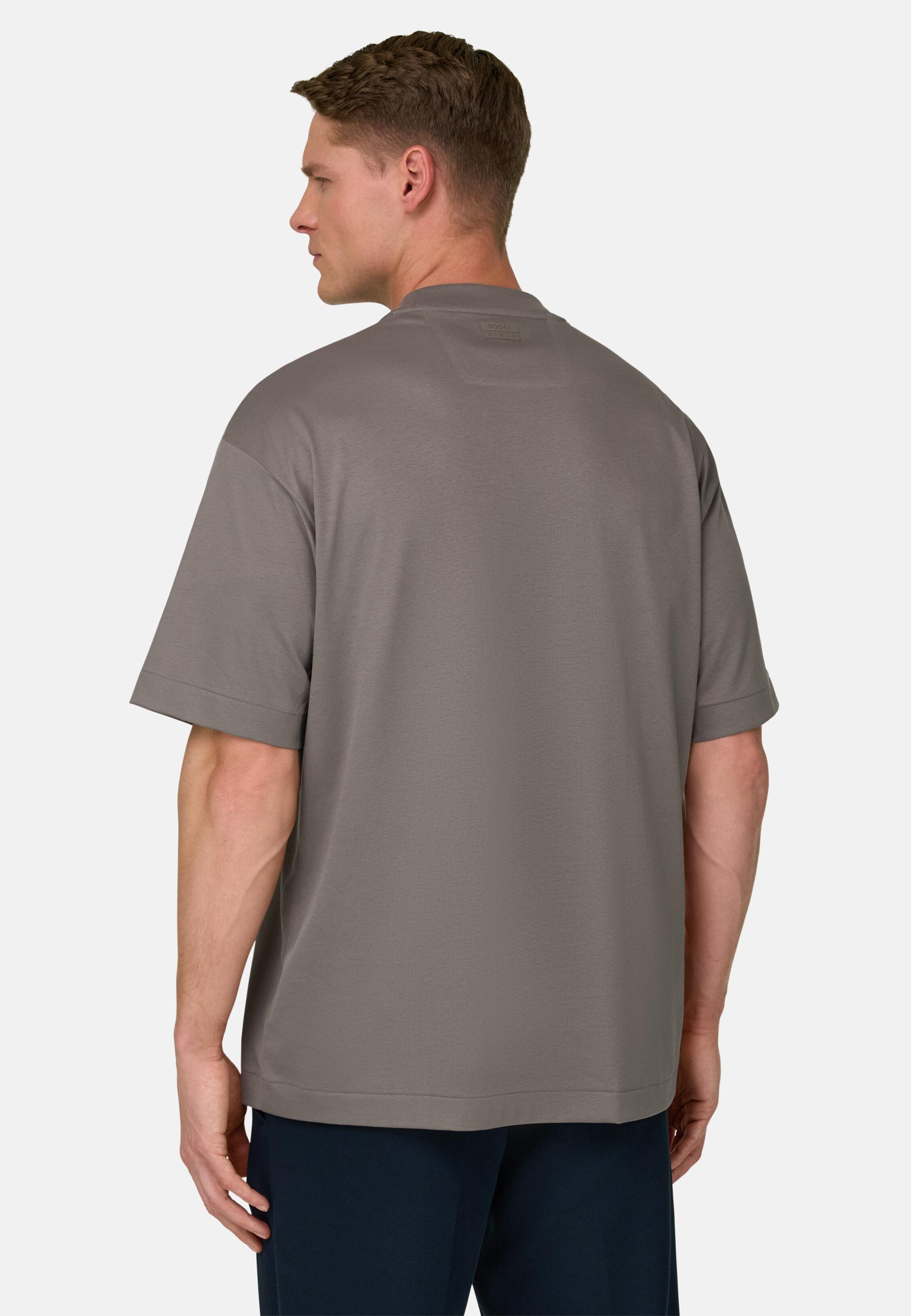 T-Shirt with S.Caf&egrave;&reg; Yarn, Mud, Mud, large image number 1