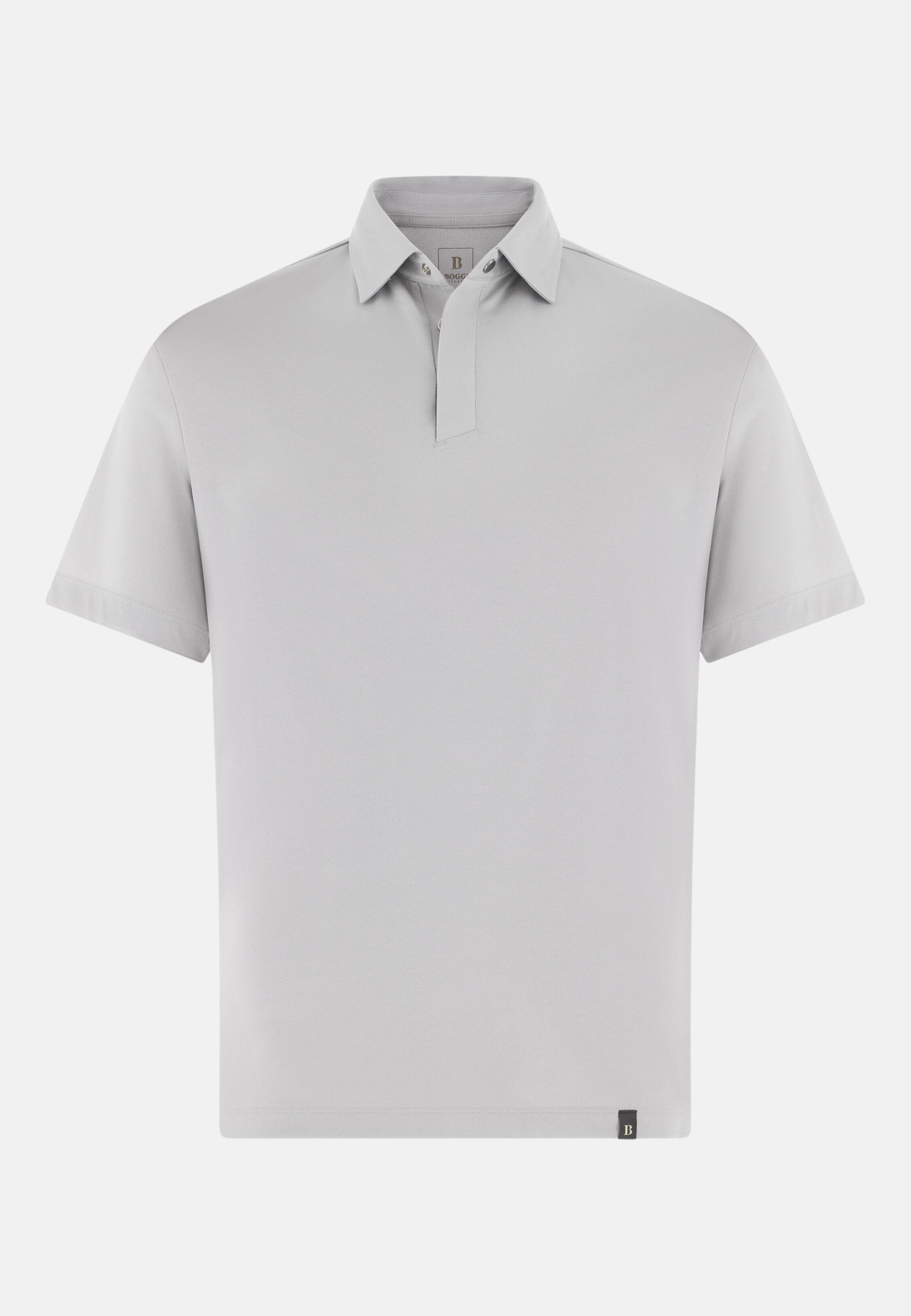 High-Performance Piqu&eacute; Polo Shirt with S.Caf&egrave;&reg; Yarn Ice, 3901_ICE, large image number 3
