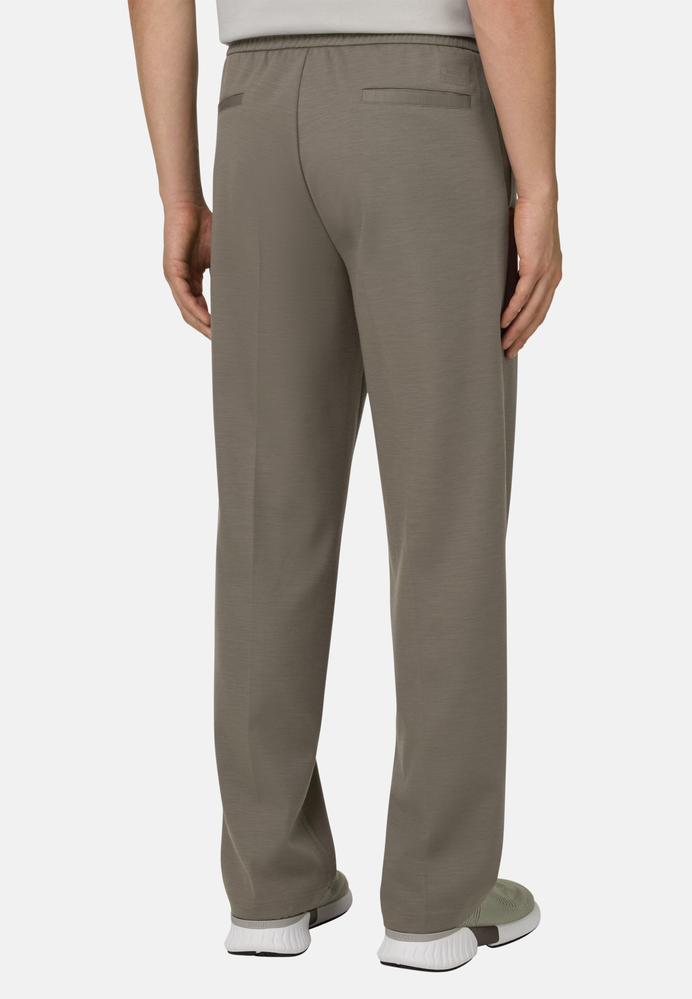 Technical Wool Wooltech Trousers Mud, Mud, large image number 2