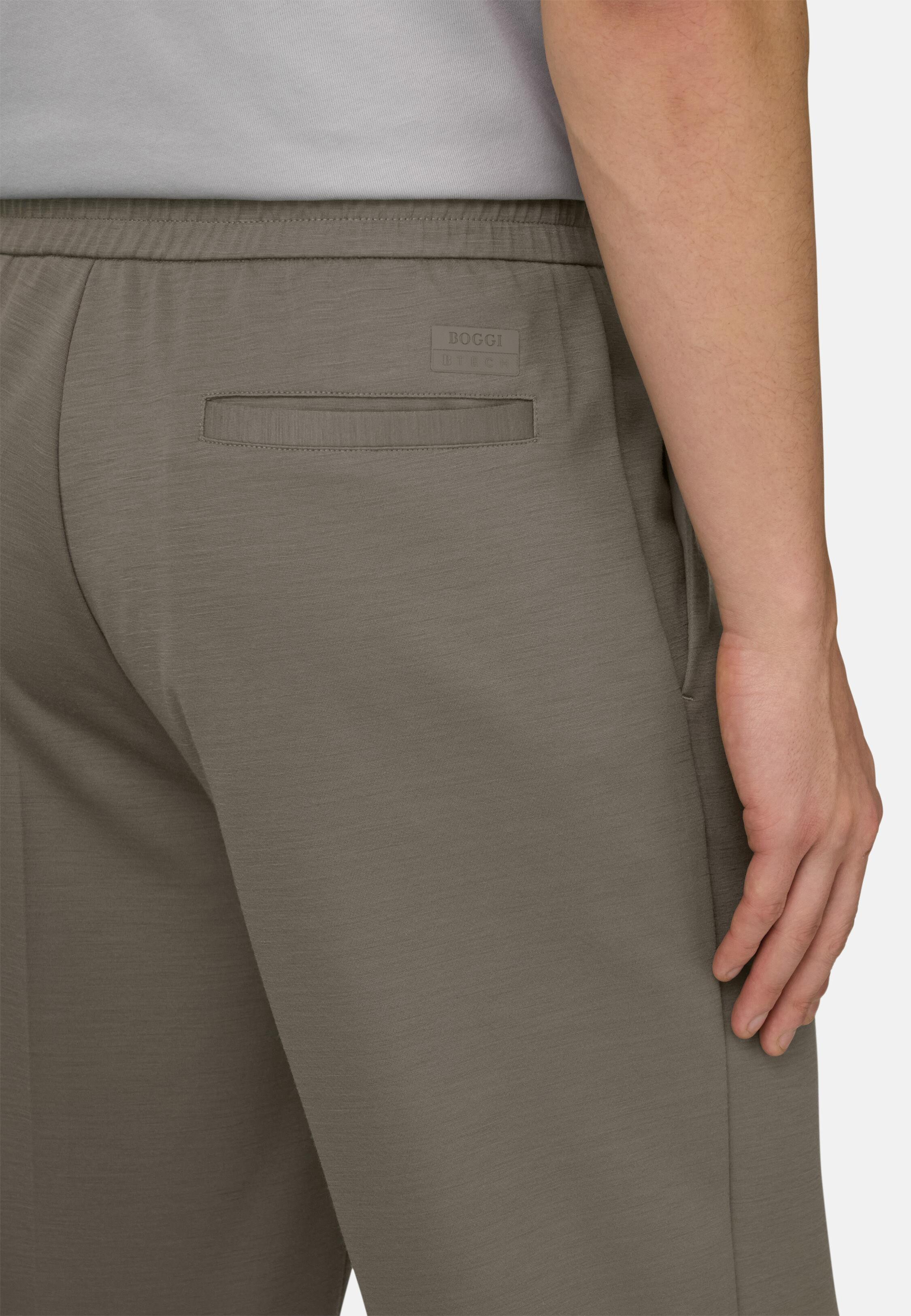 Technical Wool Wooltech Trousers Mud, Mud, large image number 3