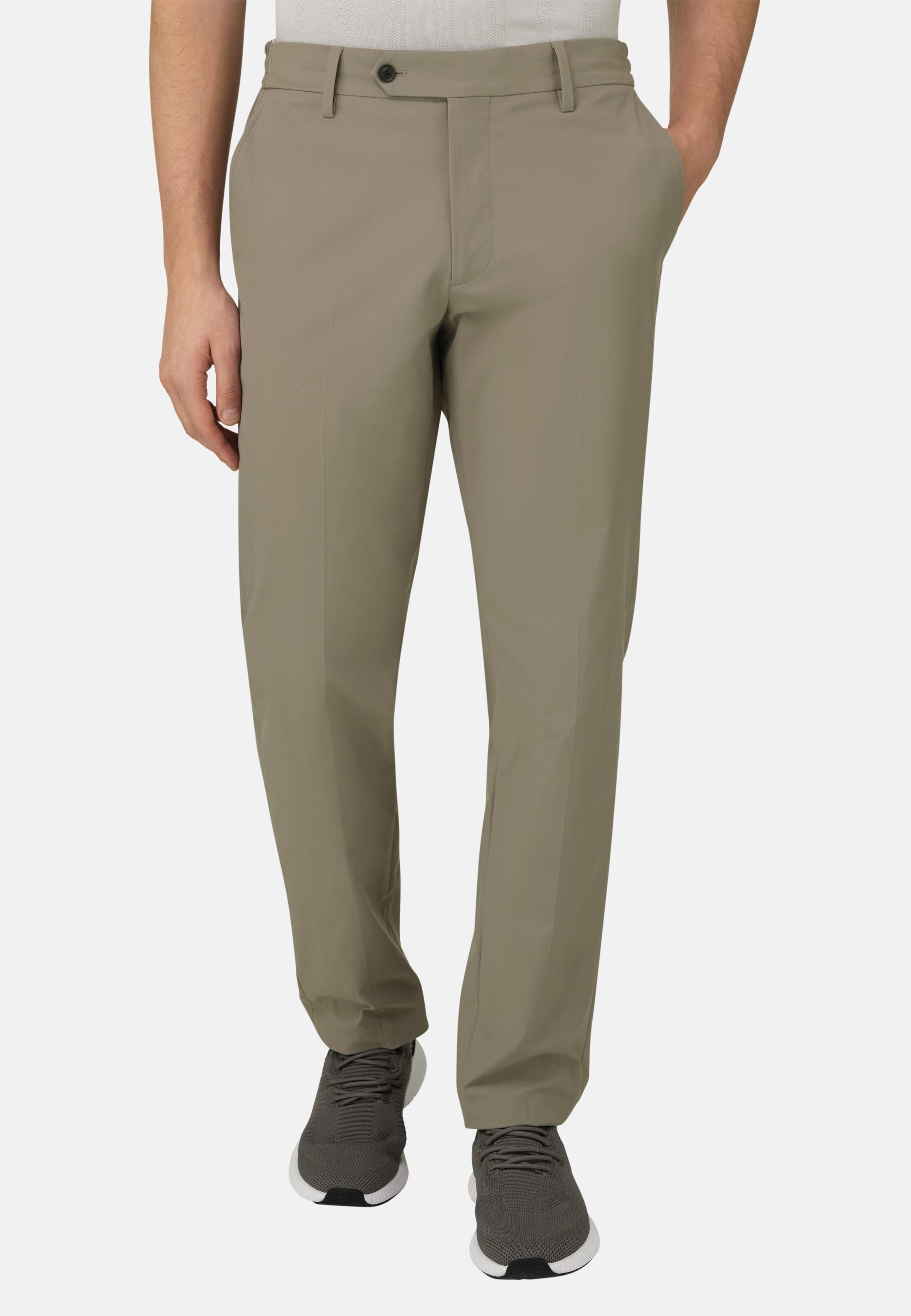 Trousers in Technical Fabric, Mud, Mud, large image number 0