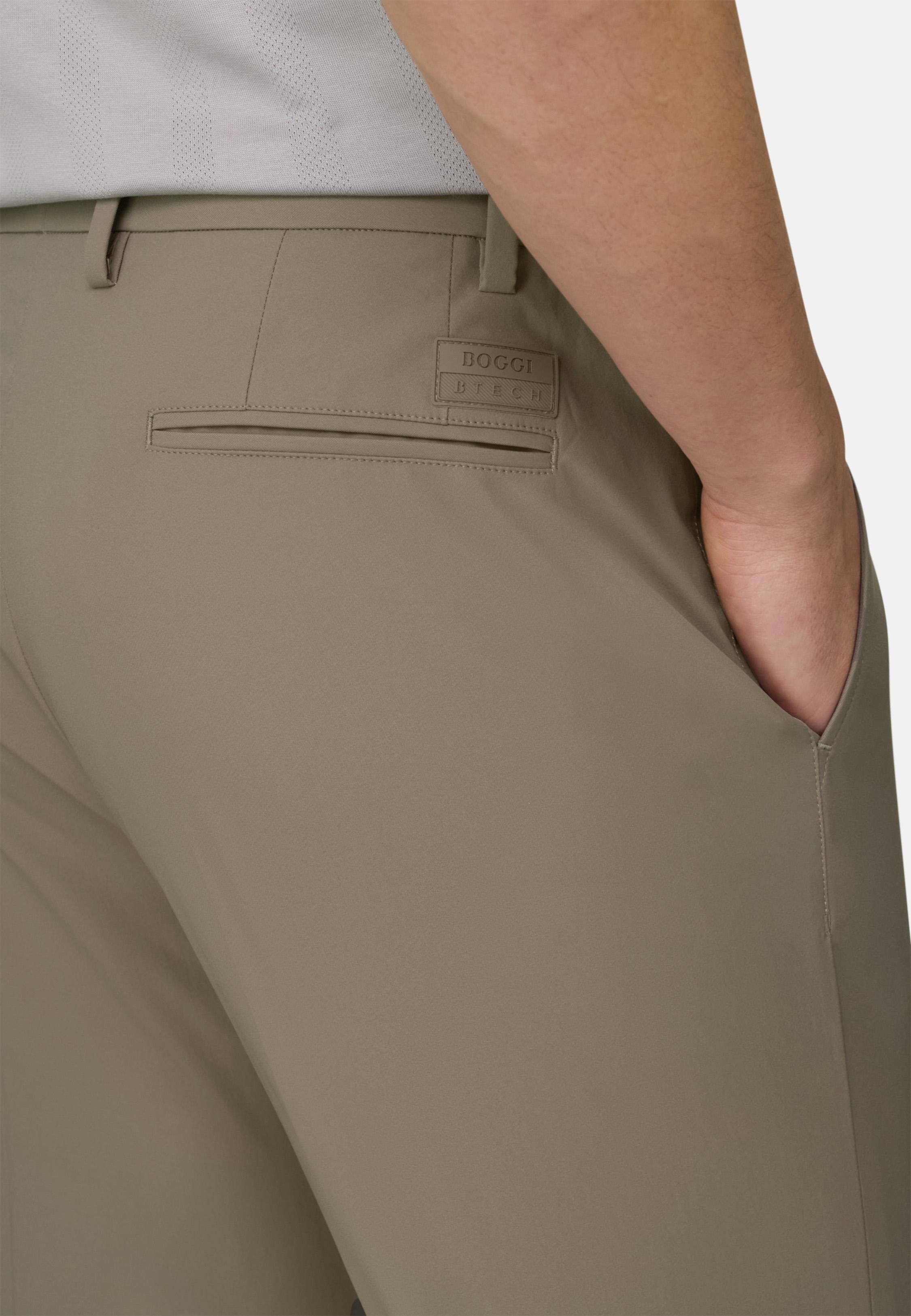 Technical Fabric Trousers Brown, Mud, large image number 3