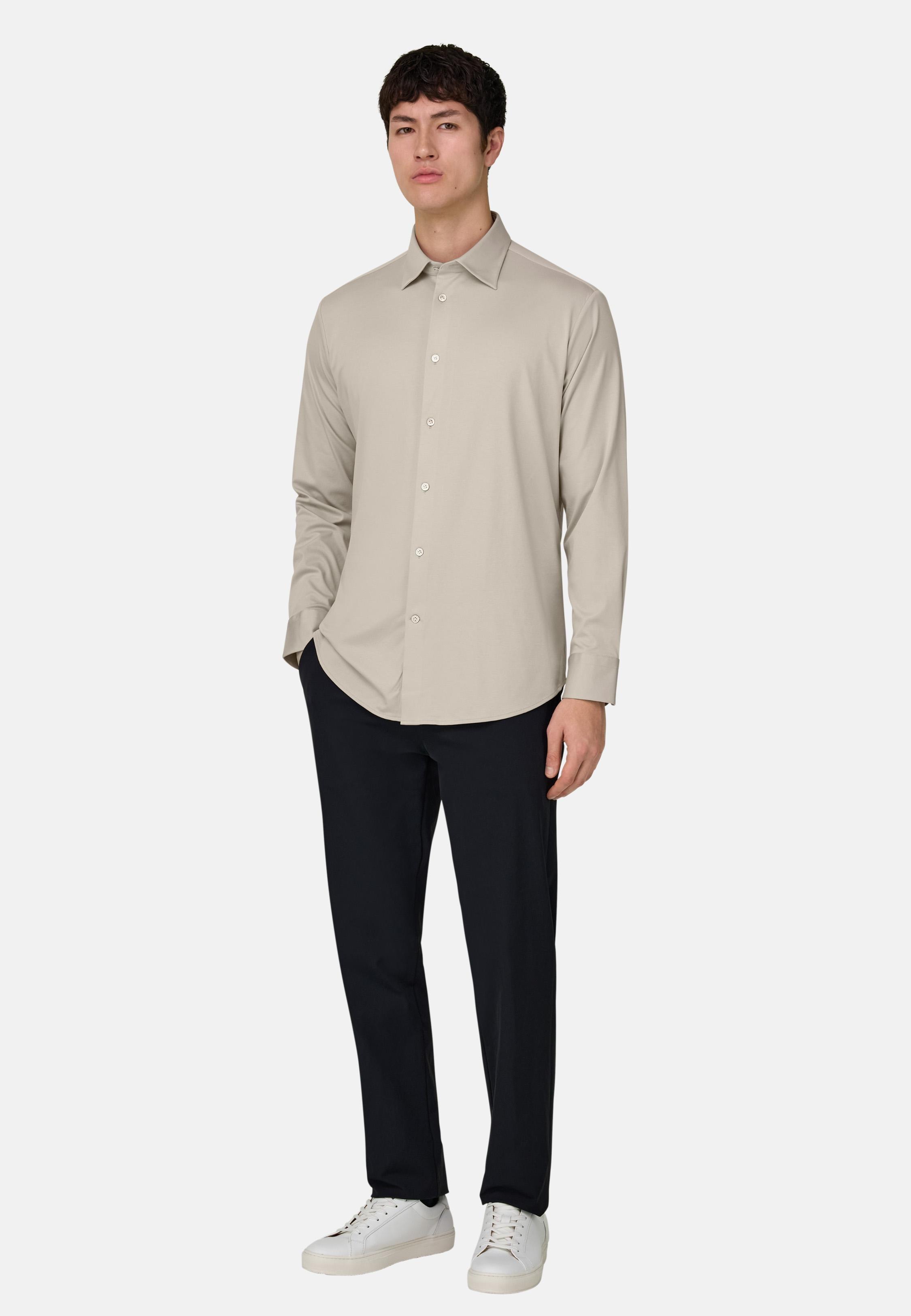 B-Tech Stretch Nylon Trousers Blue, Navy blue, large image number 1