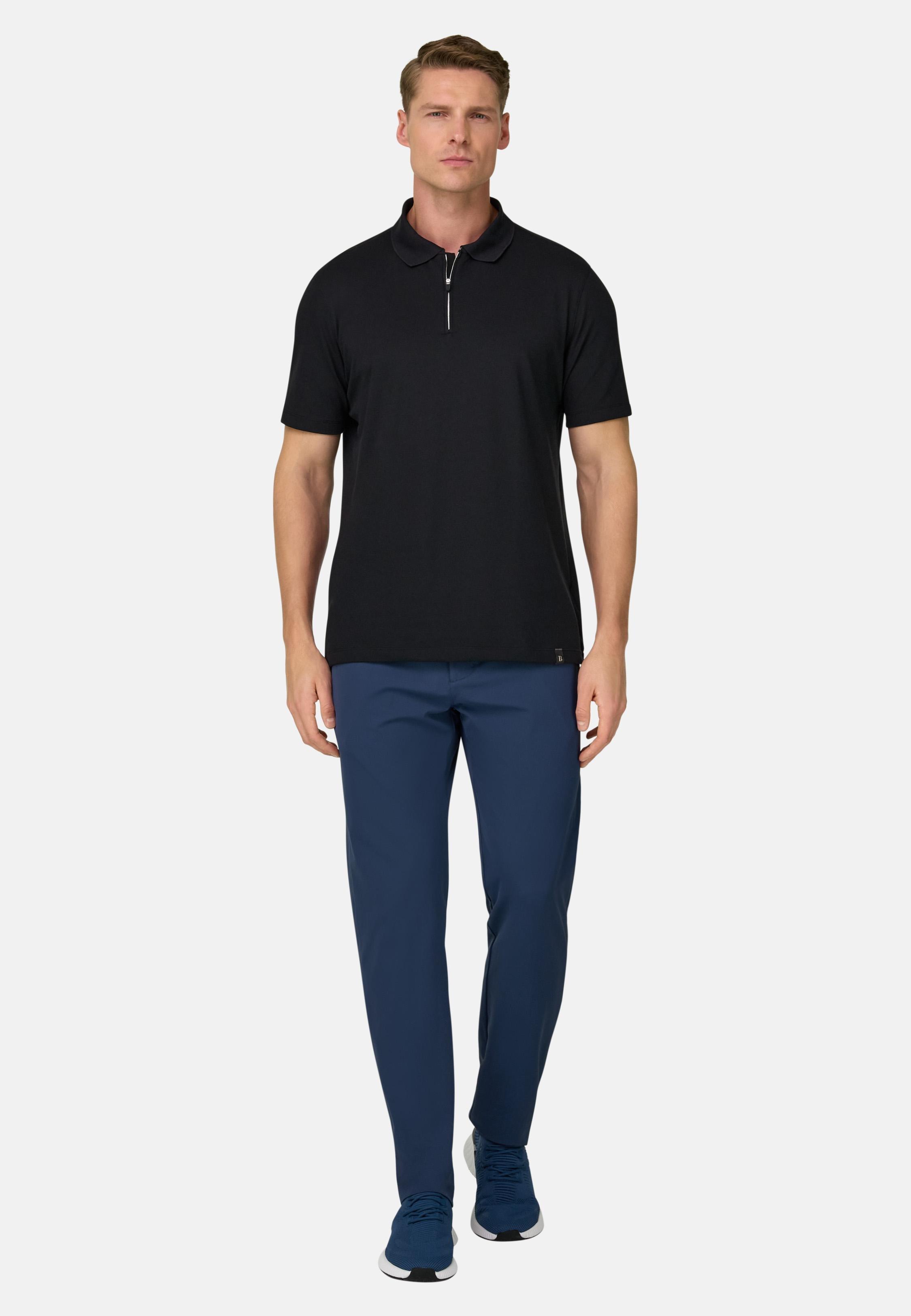 B-Tech Stretch Nylon Trousers Blue, Air-blue, large image number 1