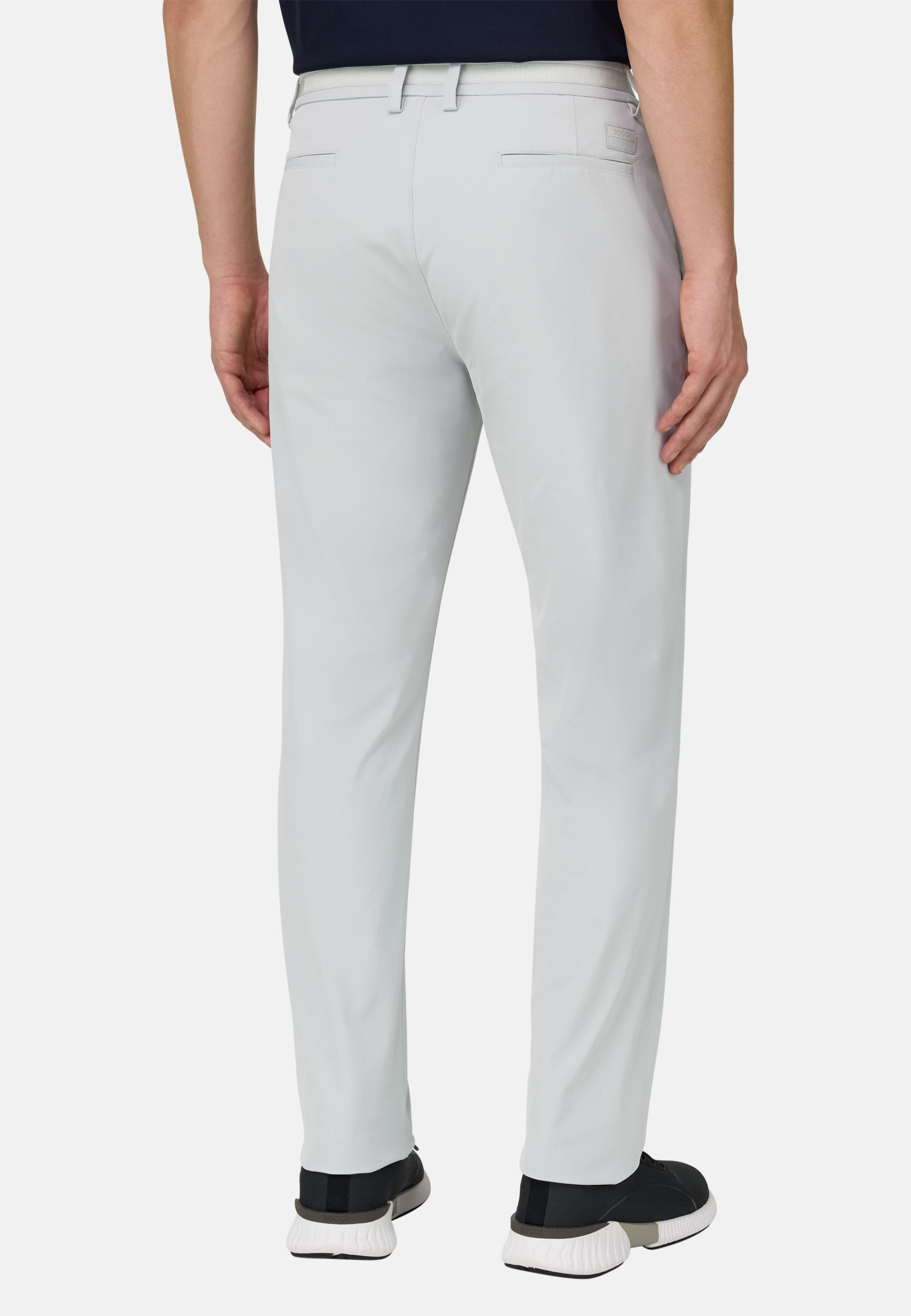 B-Tech Stretch Nylon Trousers White, Ice, large image number 2
