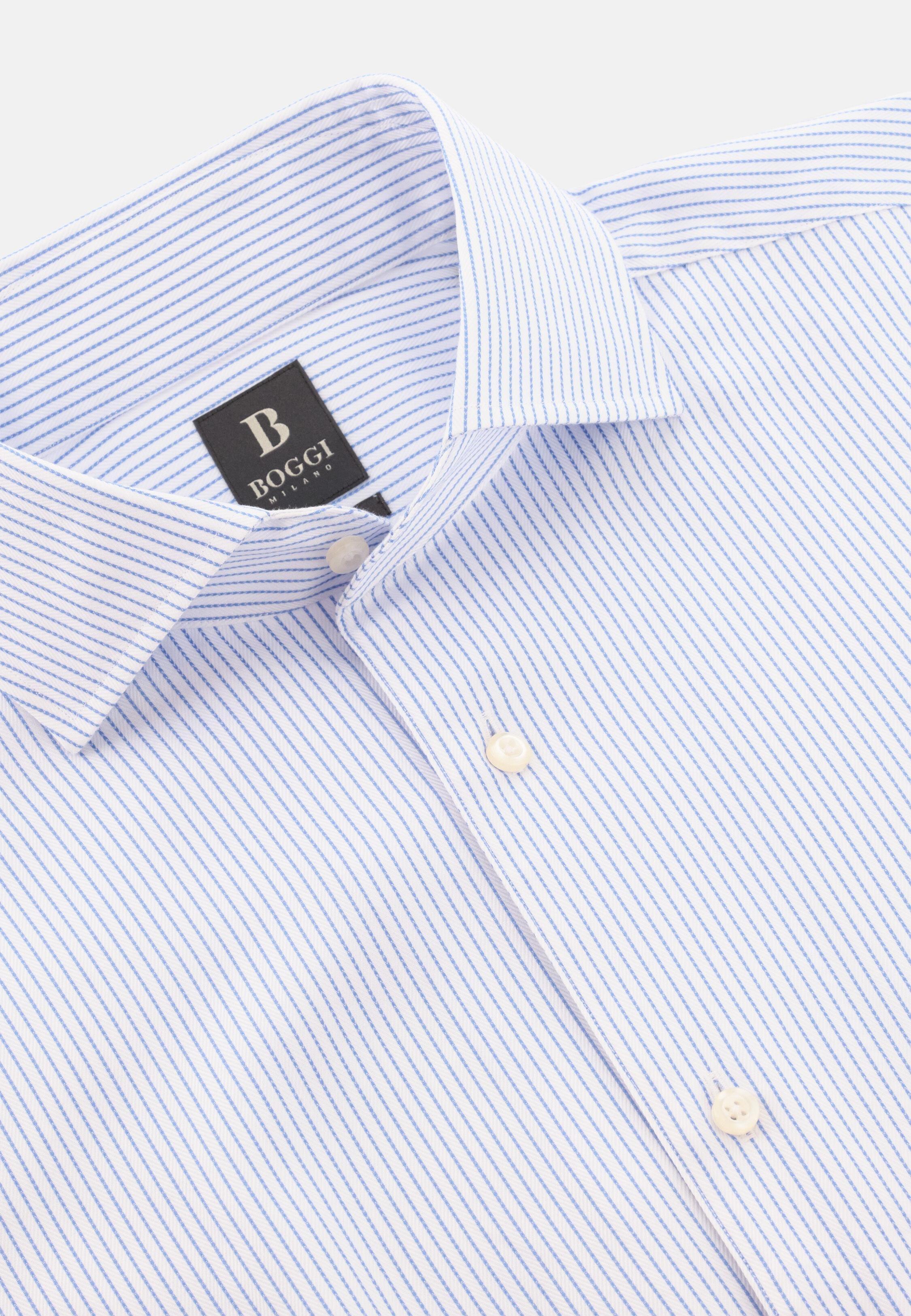 Regular Fit Cotton Shirt Light Blue, Light Blue, large image number 7