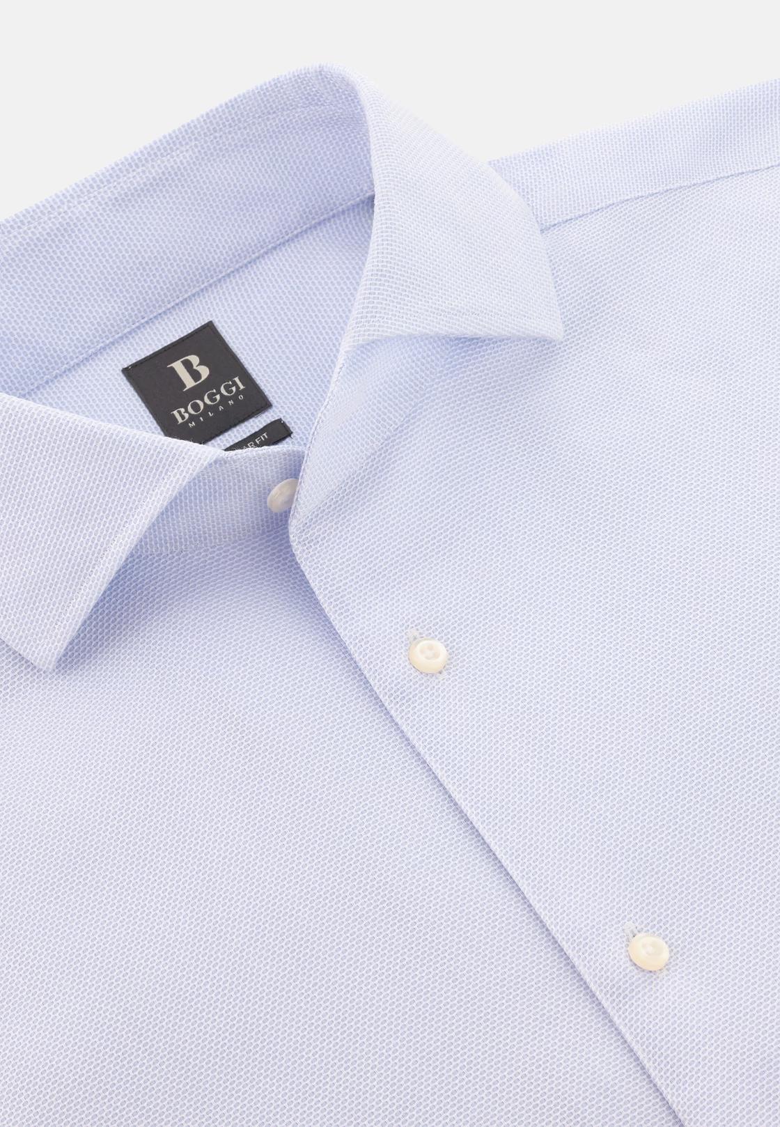 Regular Fit Cotton Shirt Light Blue, Light Blue, large image number 4