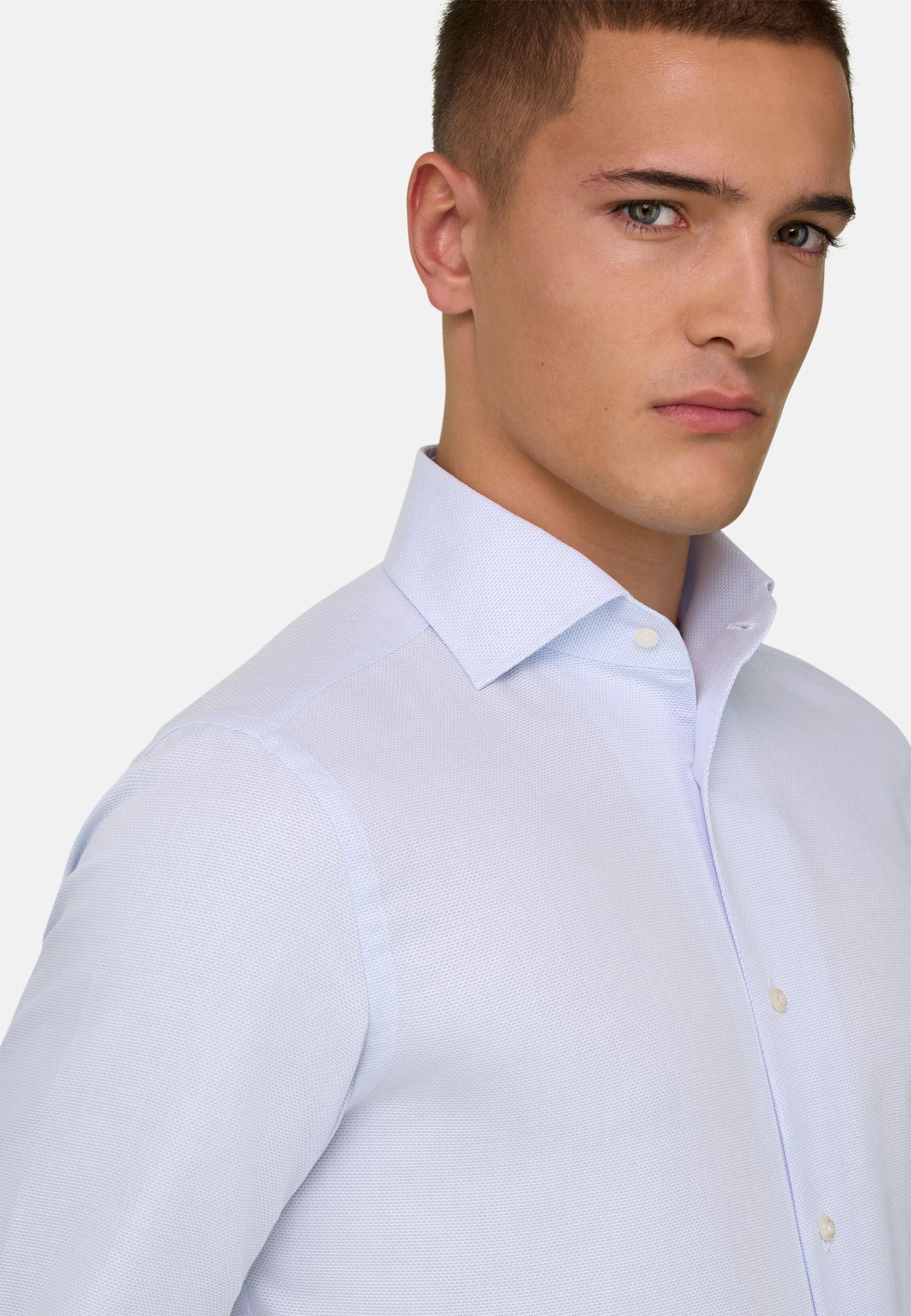 Regular Fit Cotton Shirt Light Blue, Light Blue, large image number 5