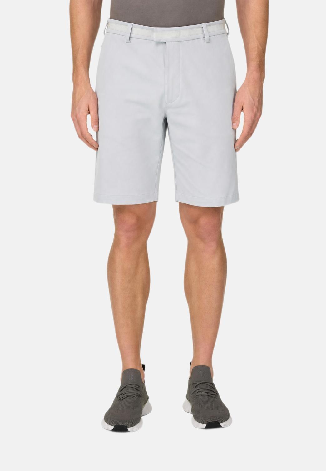 Bermuda Shorts in Stretch Nylon B-Tech, Ice, Ice, medium