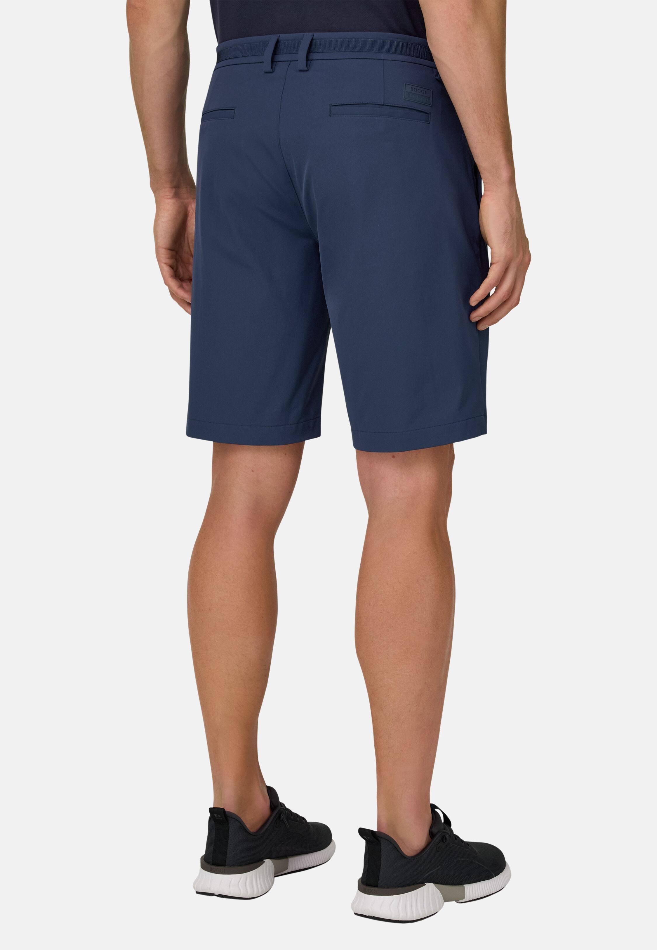 شورت برمودا نايلون مطاطي بي تك أزرق, Air-blue, large image number 2