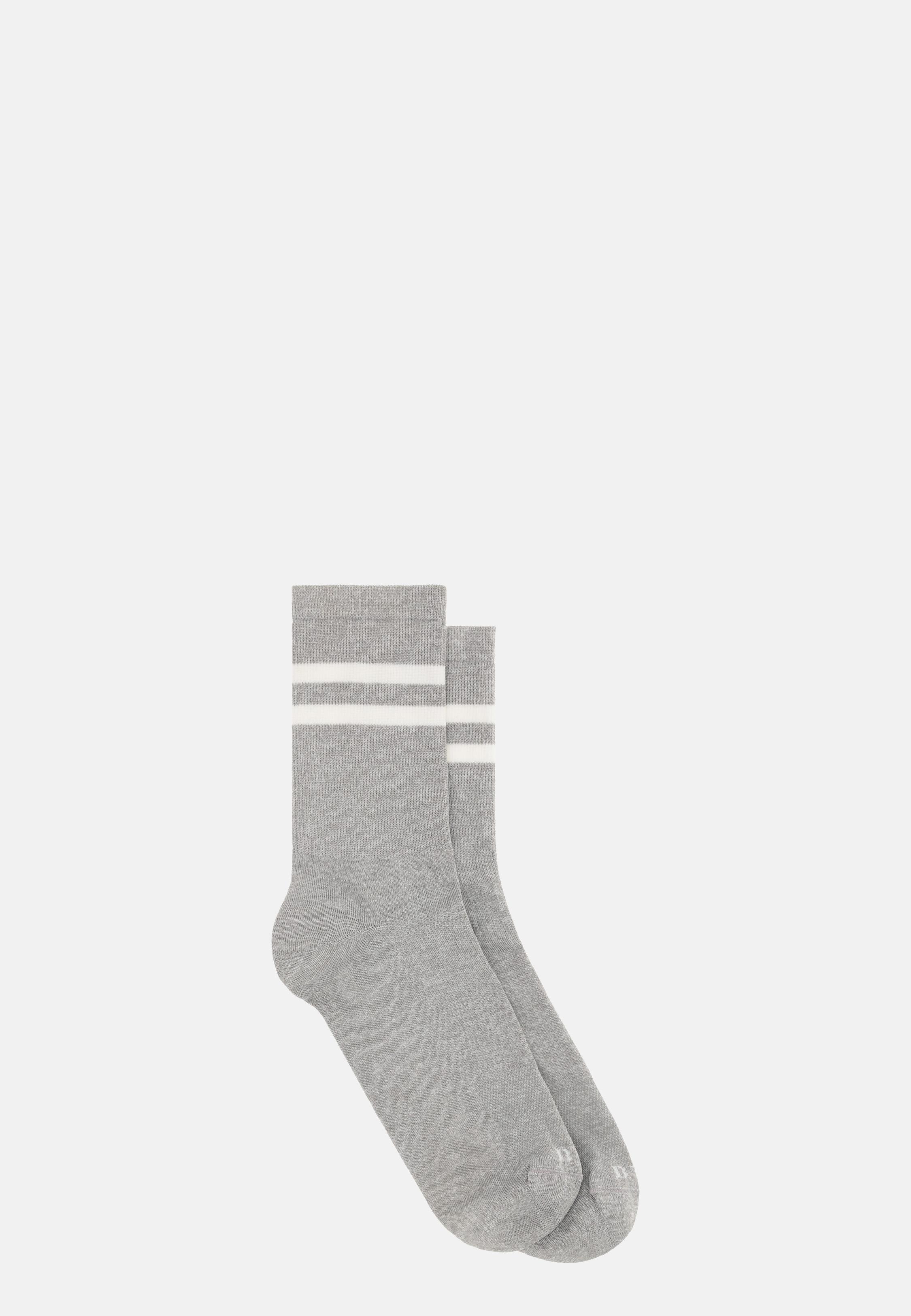 Technical Sporty Socks Grey, Grey, medium