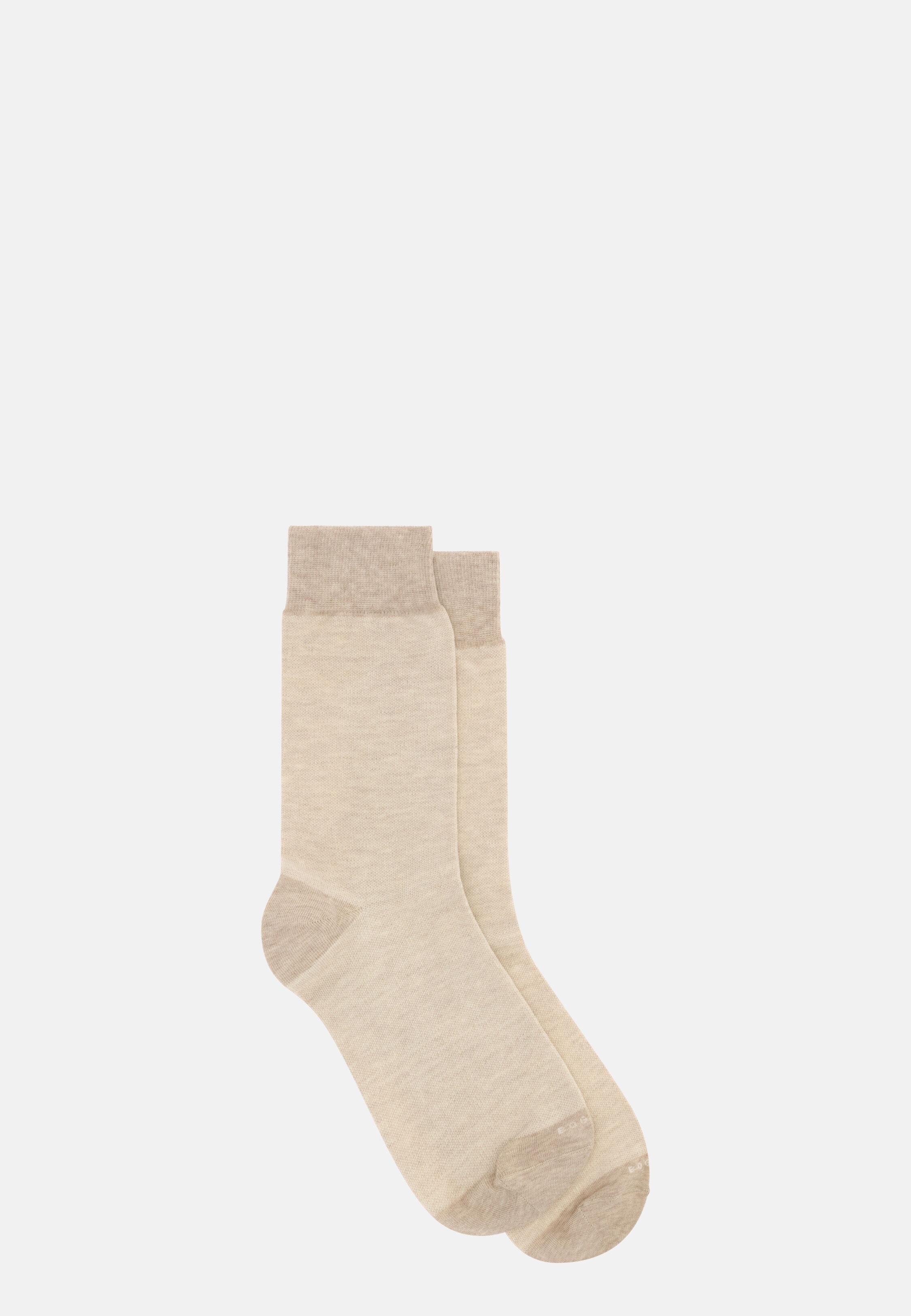 Oxford Socks Cream, Cream, large image number 0