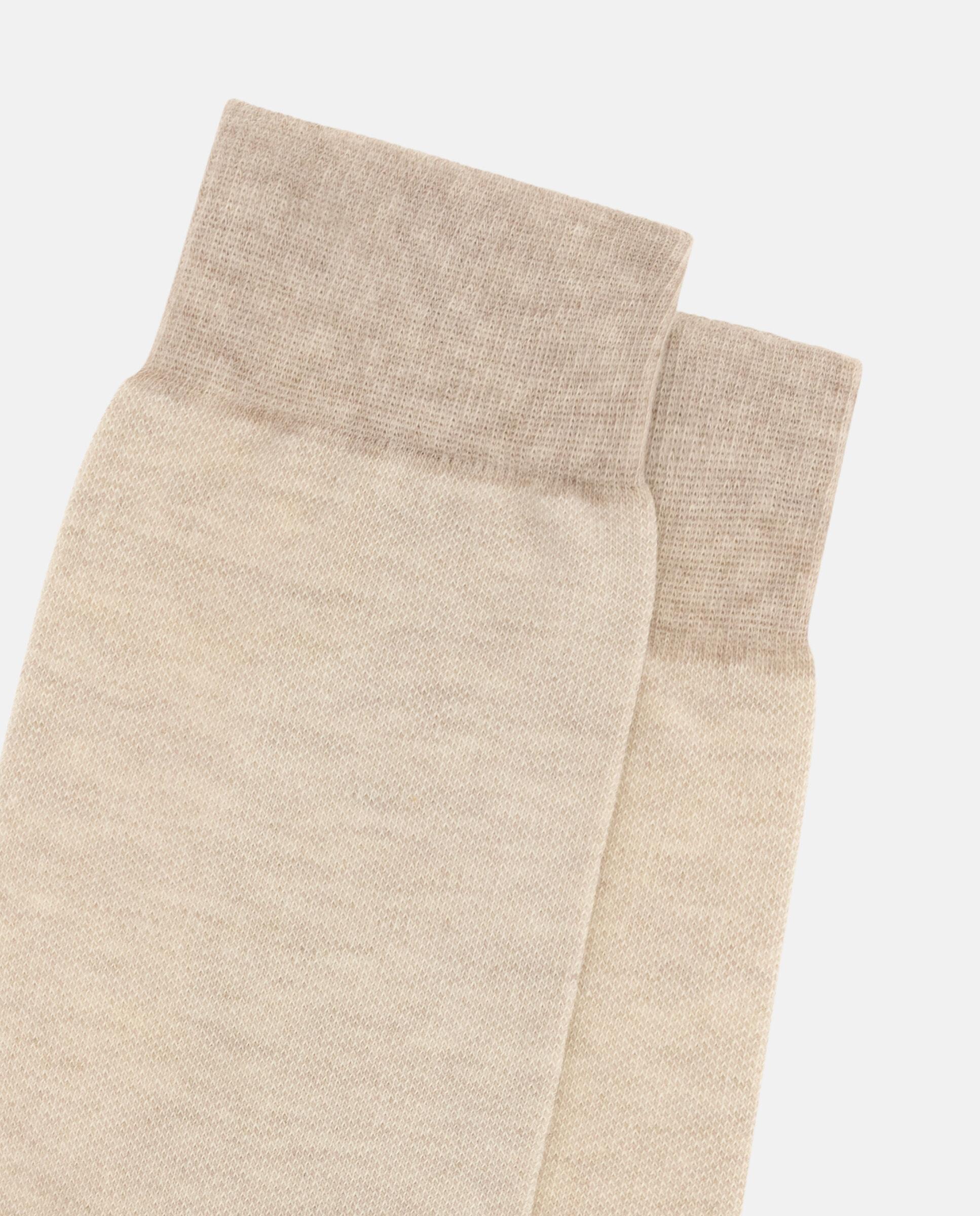 Oxford Socks Cream, 3901_CREA, large image number 1