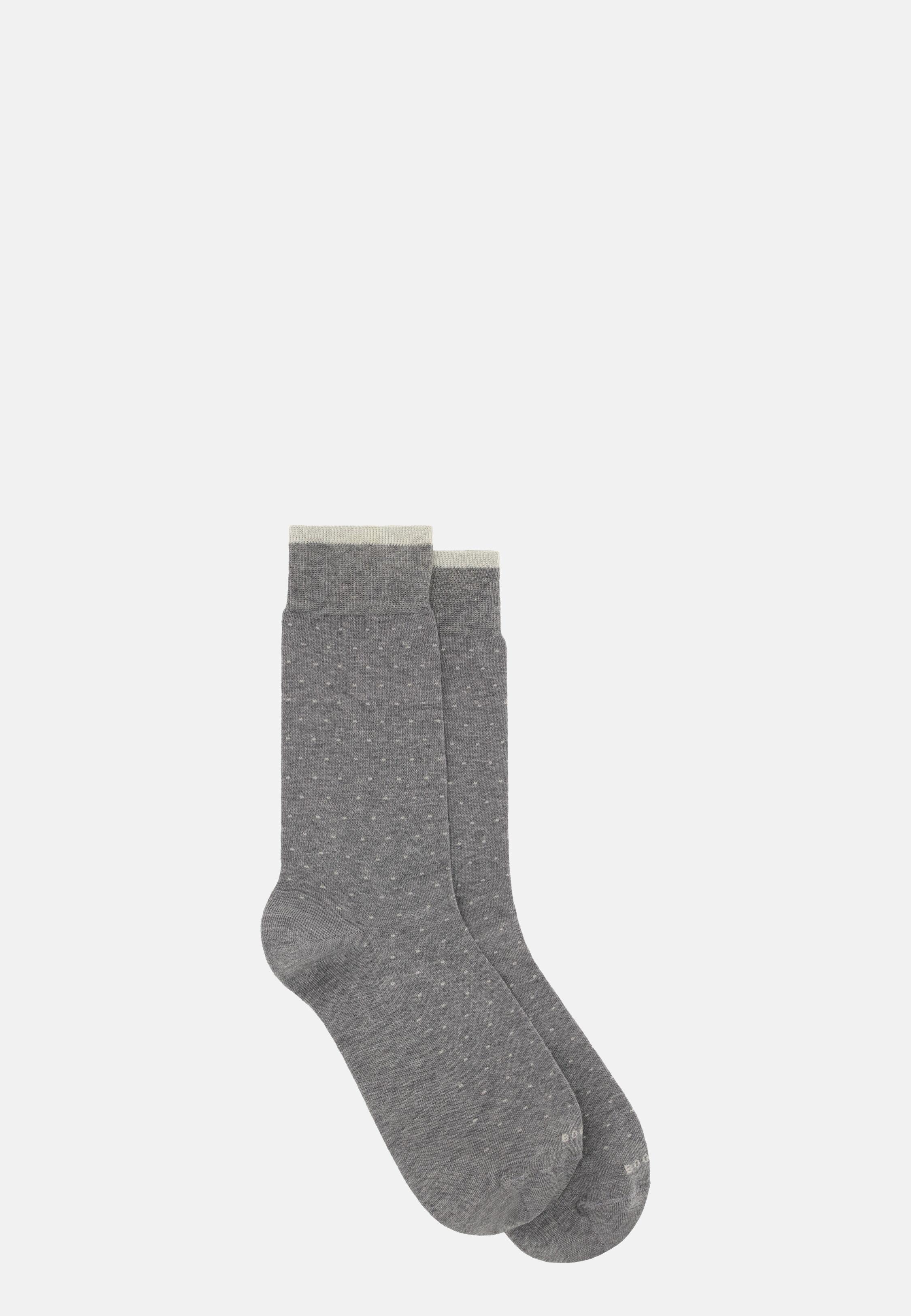 Pinpoint Socks Grey, Grey, medium