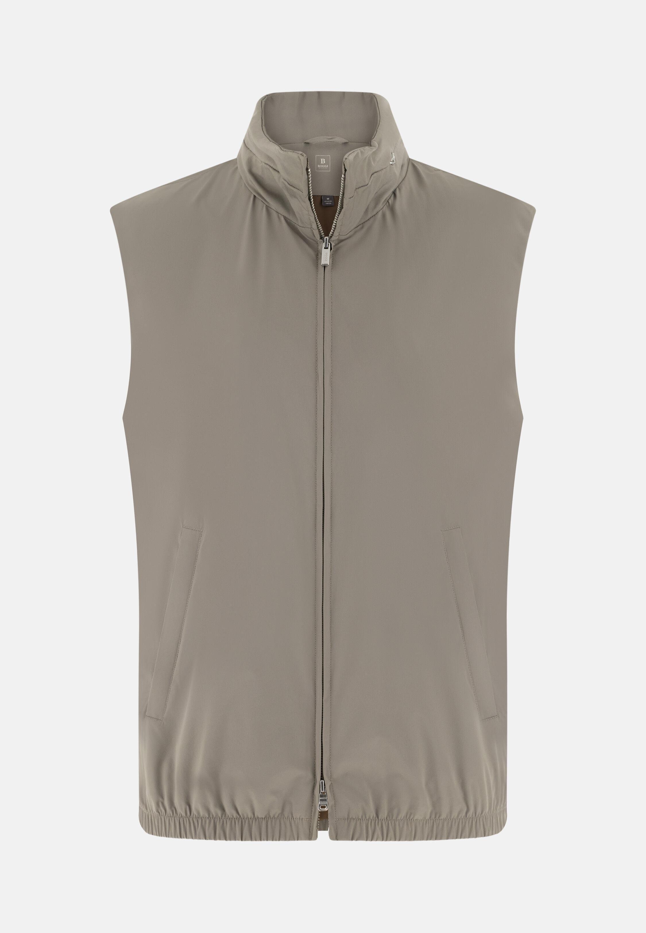 Technical Fabric Gilet Mud, Mud, large image number 3