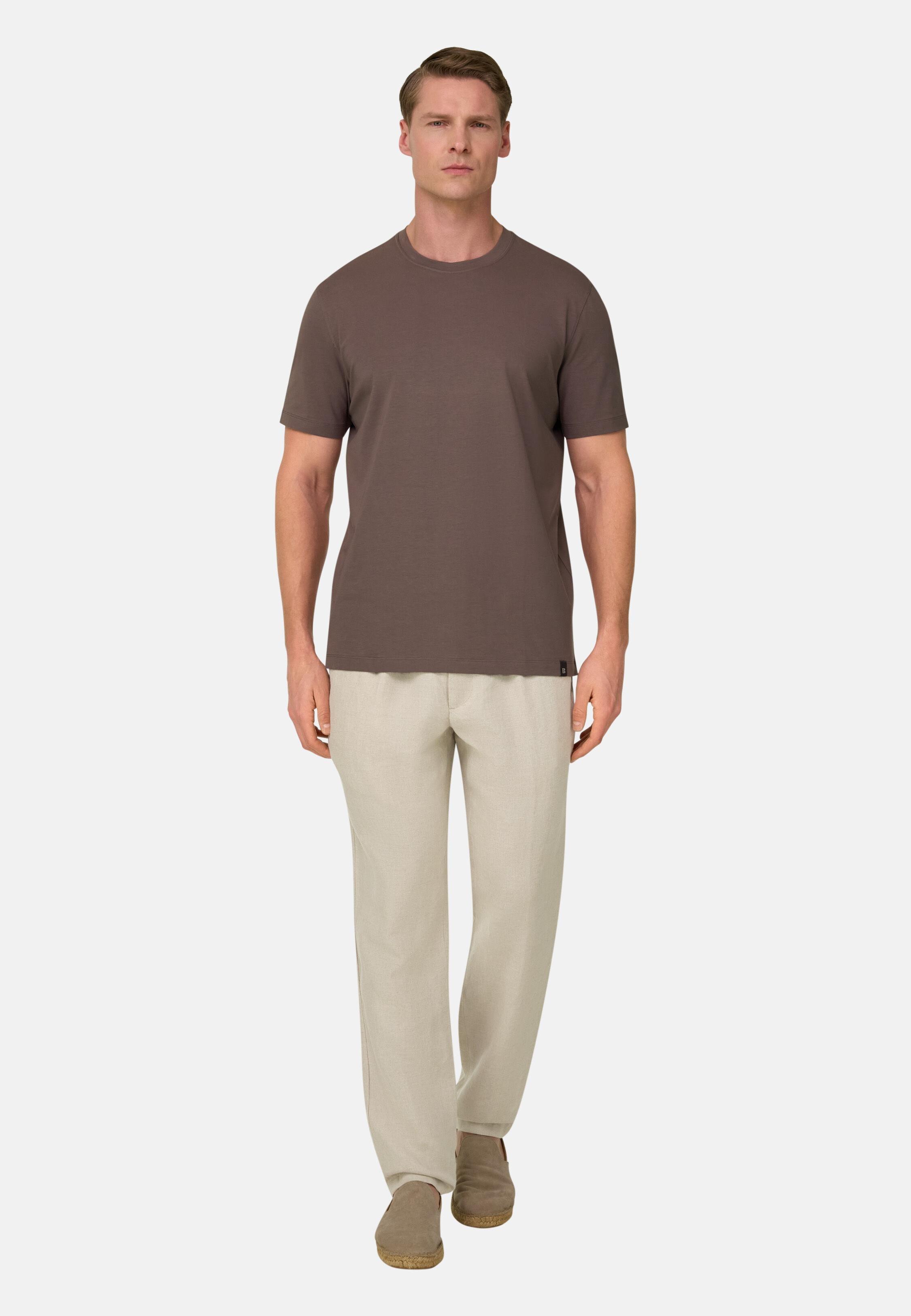 City Linen Trousers Sand, 3901_SAND, large image number 1