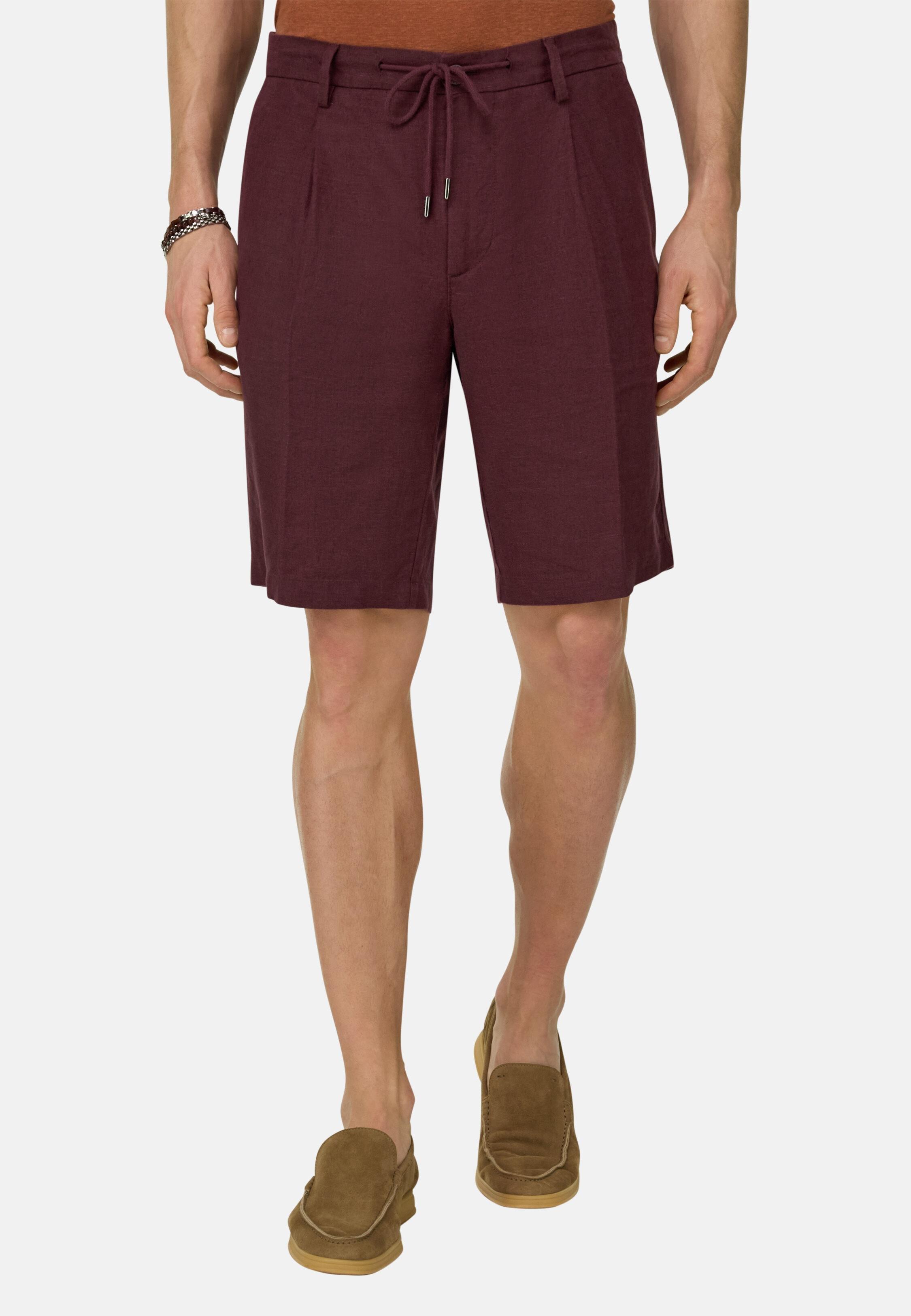 Bermudas in Linen, 3901_BURG, large image number 0